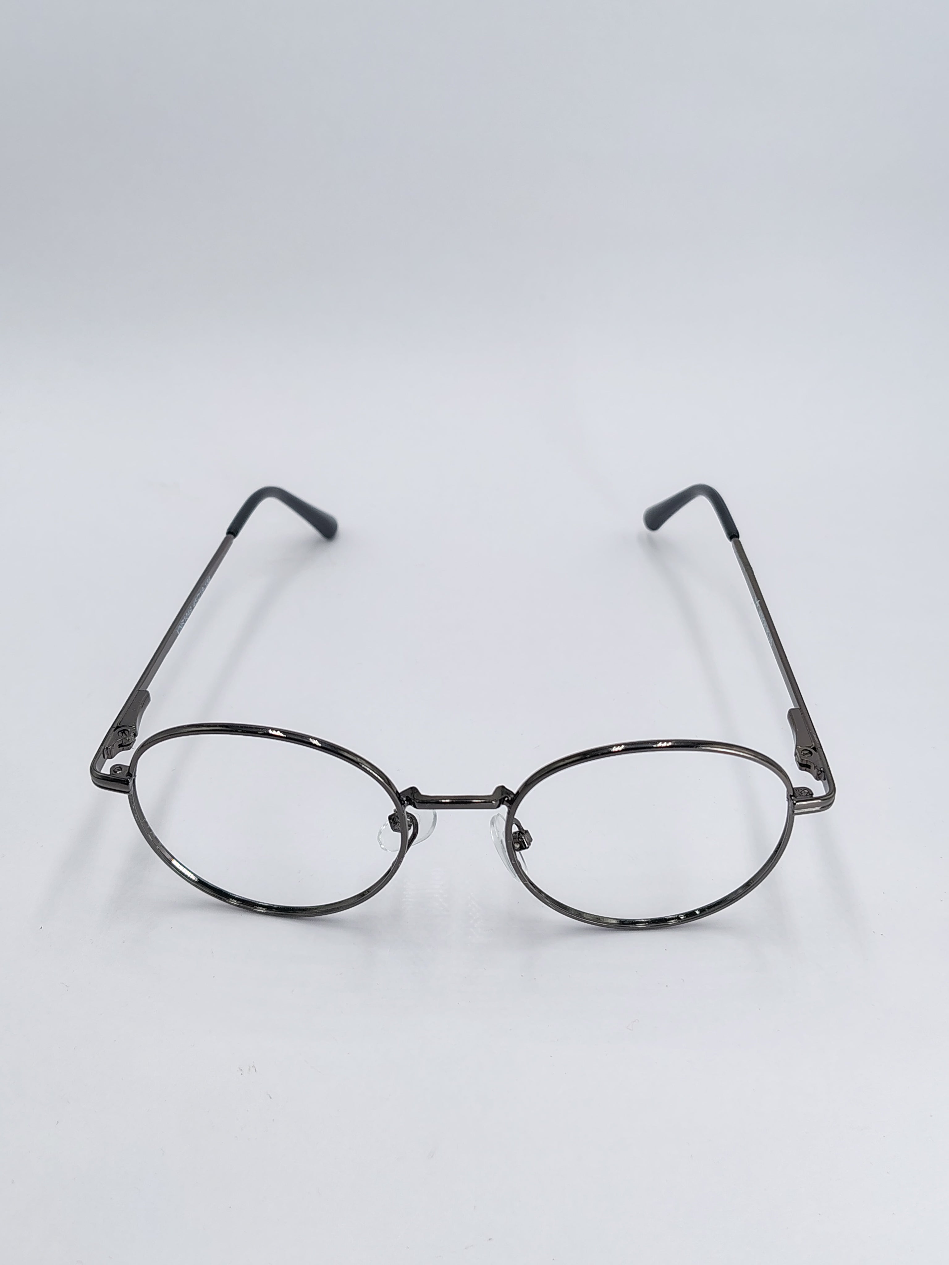 vision plus gray metallic frame