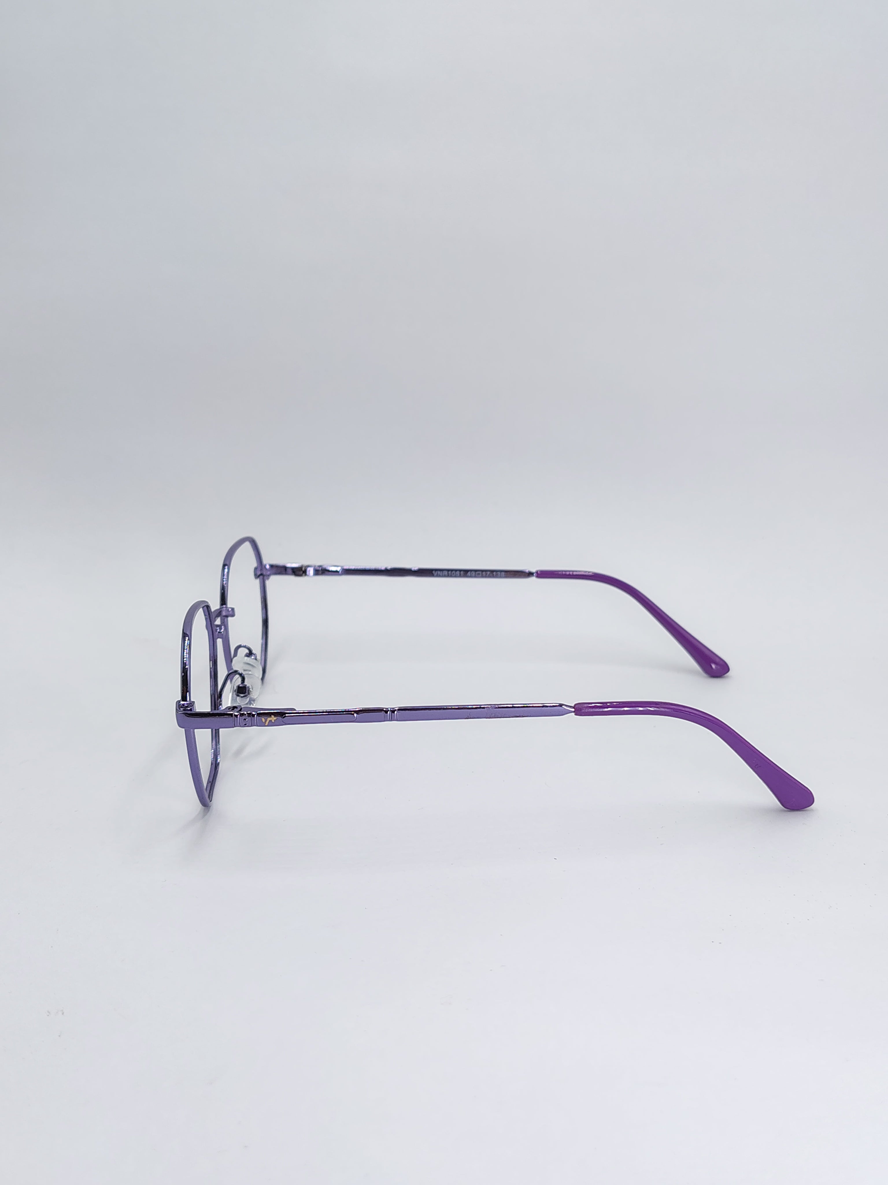 vision plus lavender metallic frame