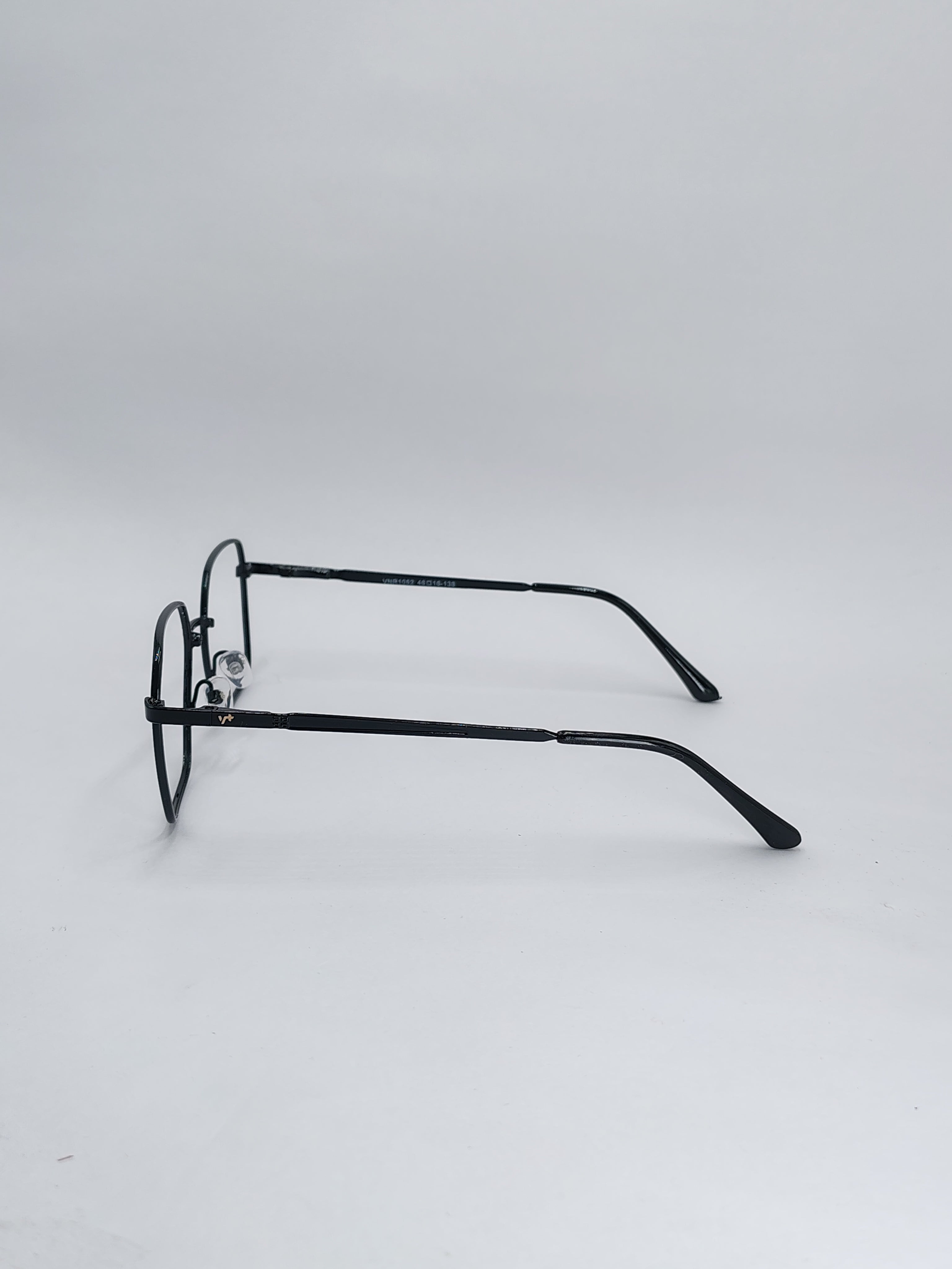 vision plus black metallic frame