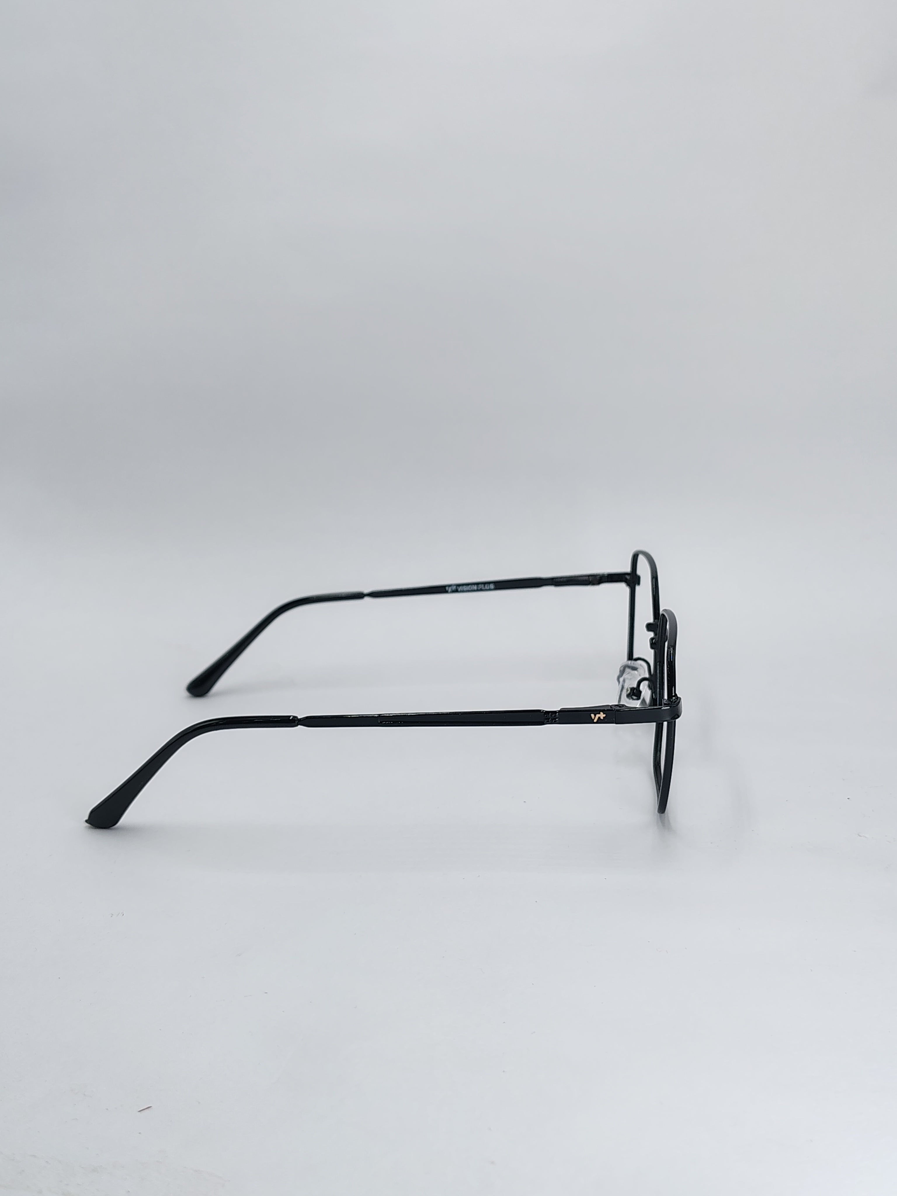 vision plus black metallic frame