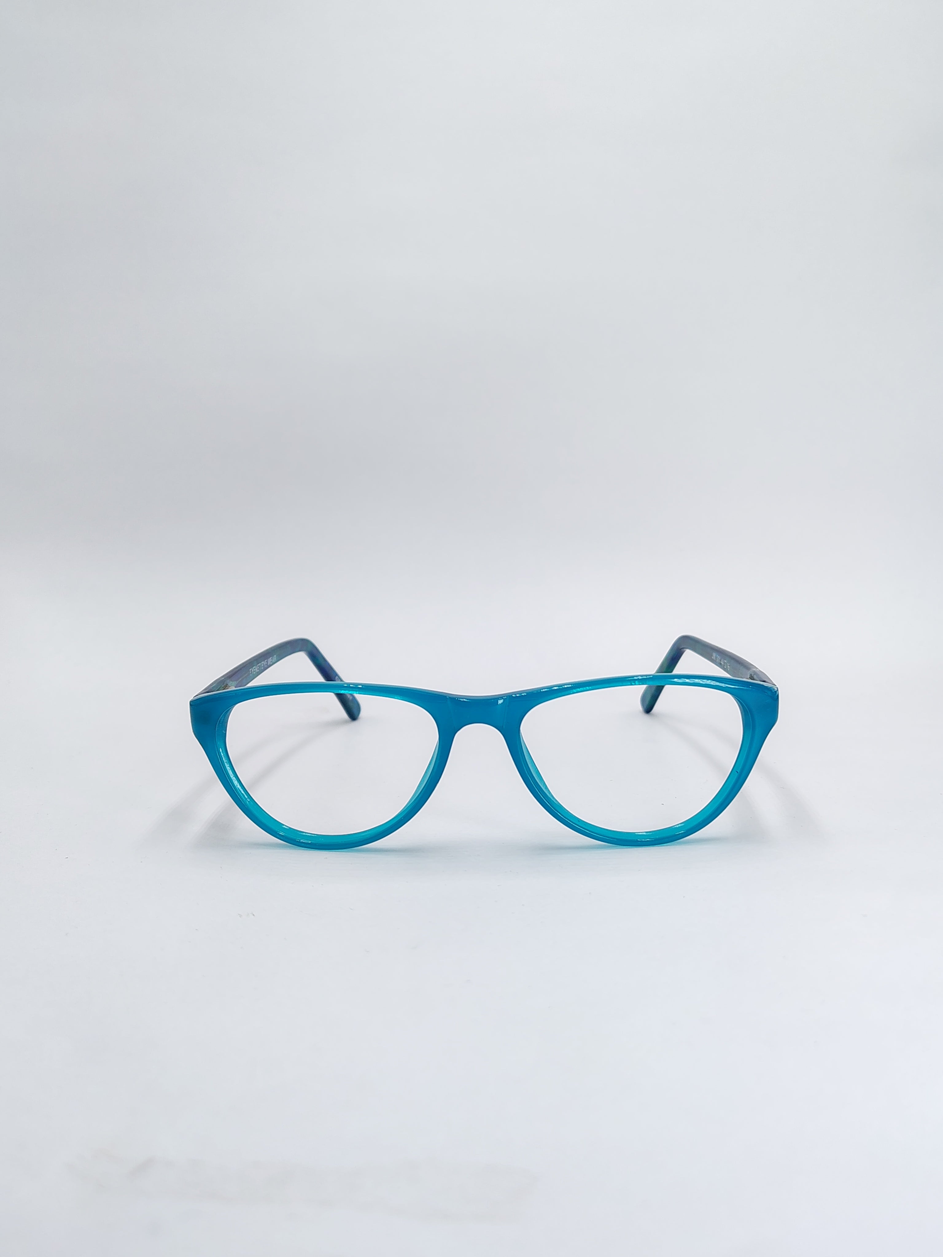 vision plus aqua blue frame