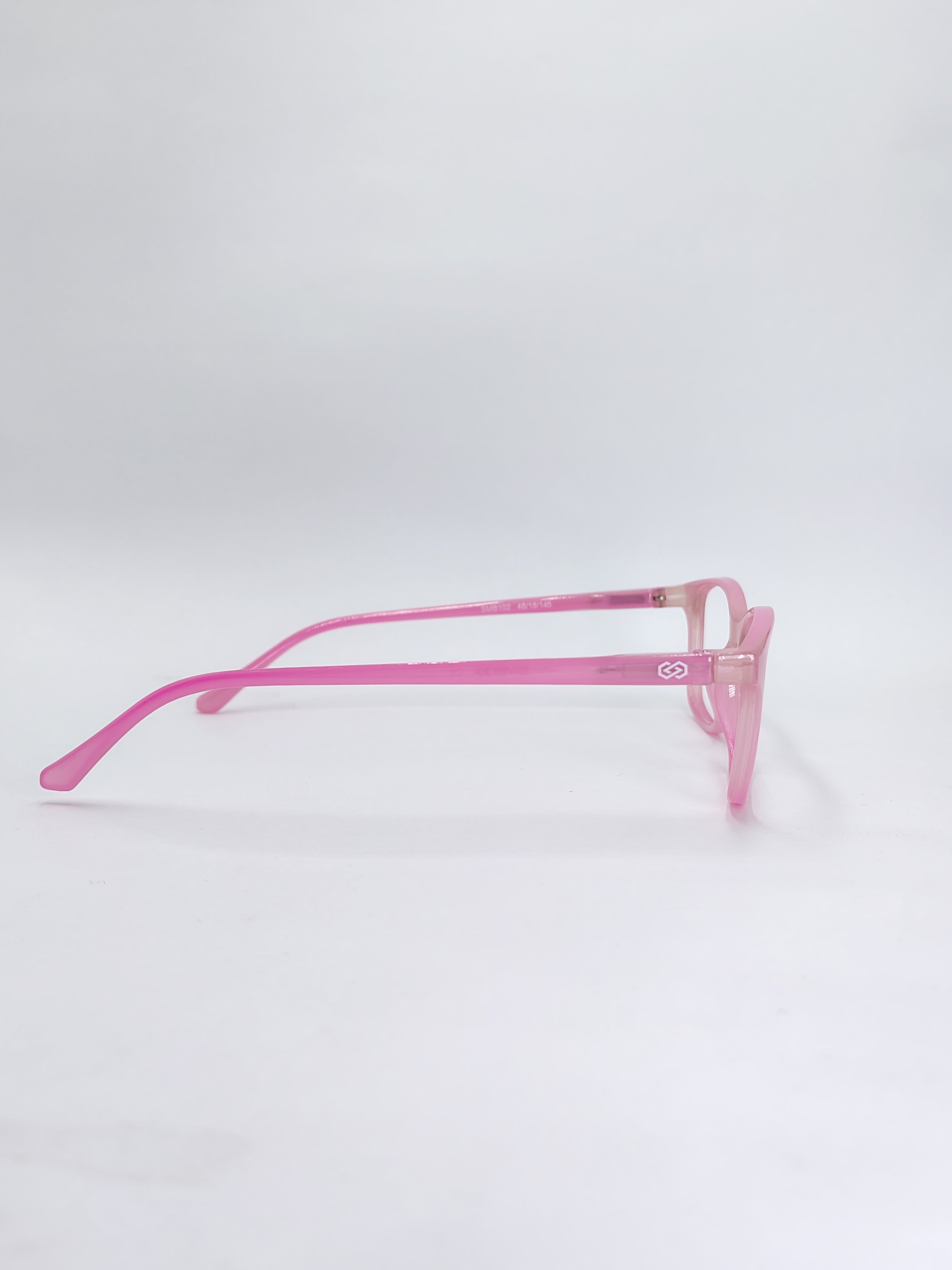 vision plus gloss pink frame