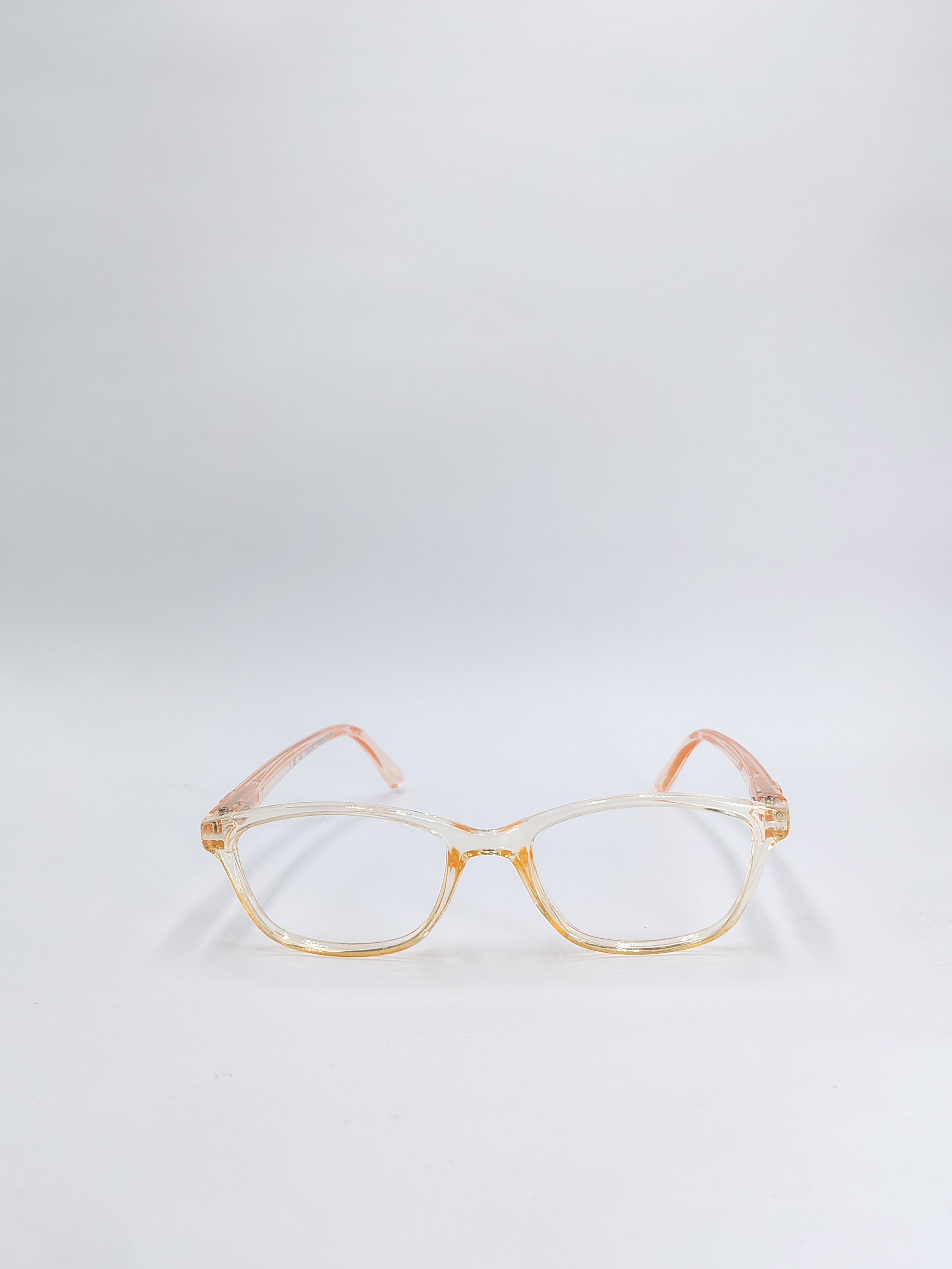 vision plus transparent premium yellow frame