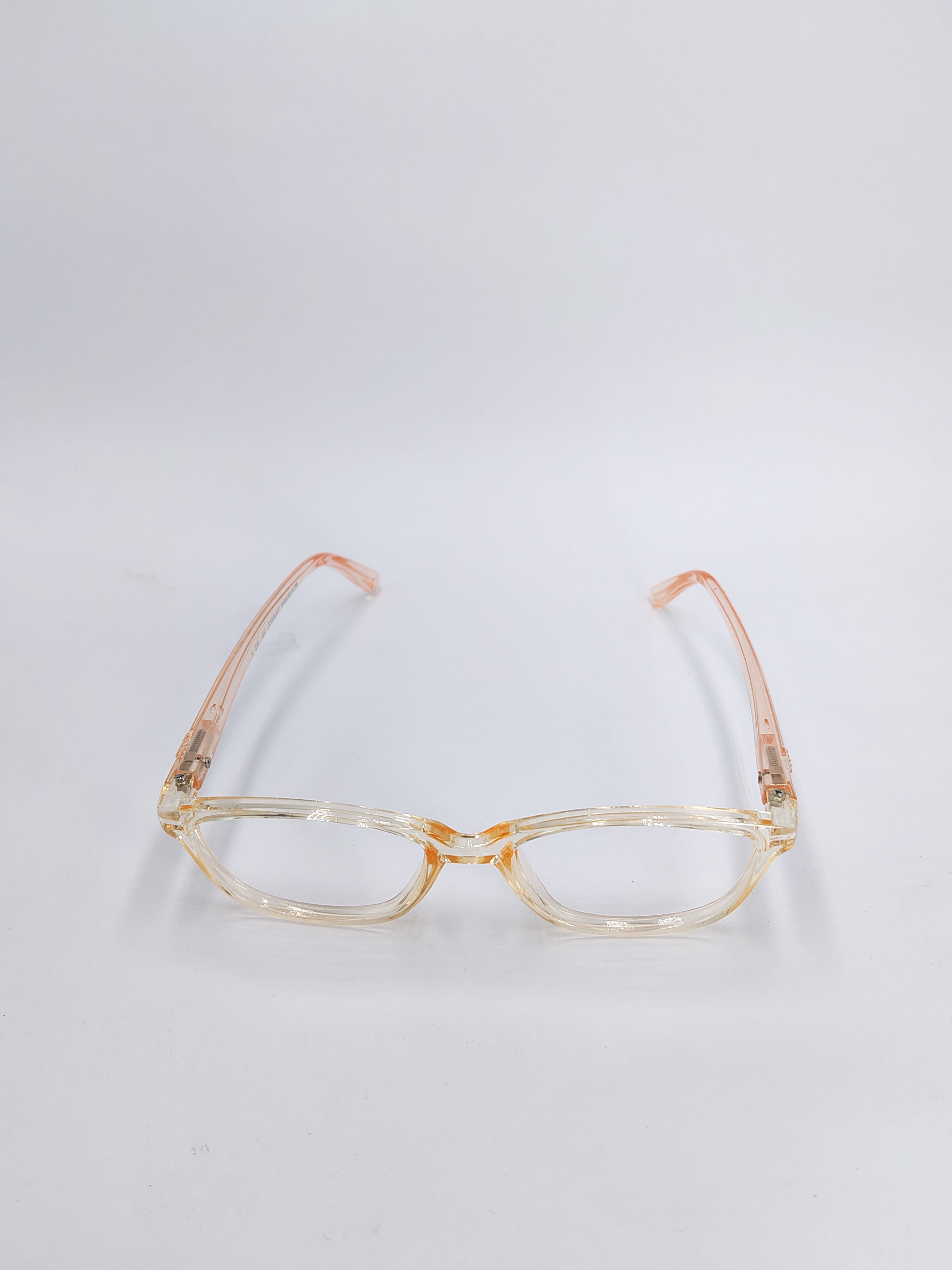 vision plus transparent premium yellow frame
