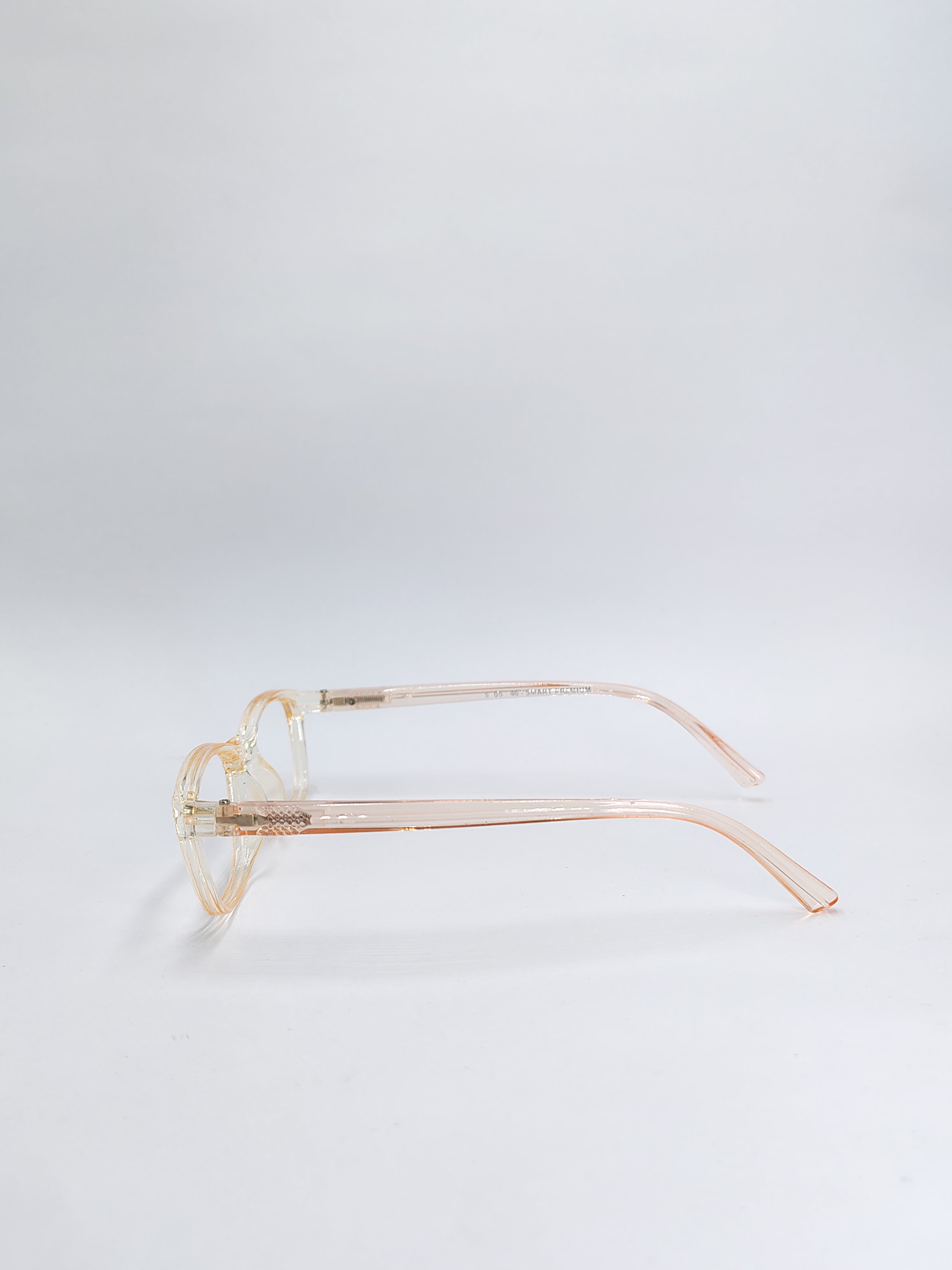 vision plus transparent premium yellow frame