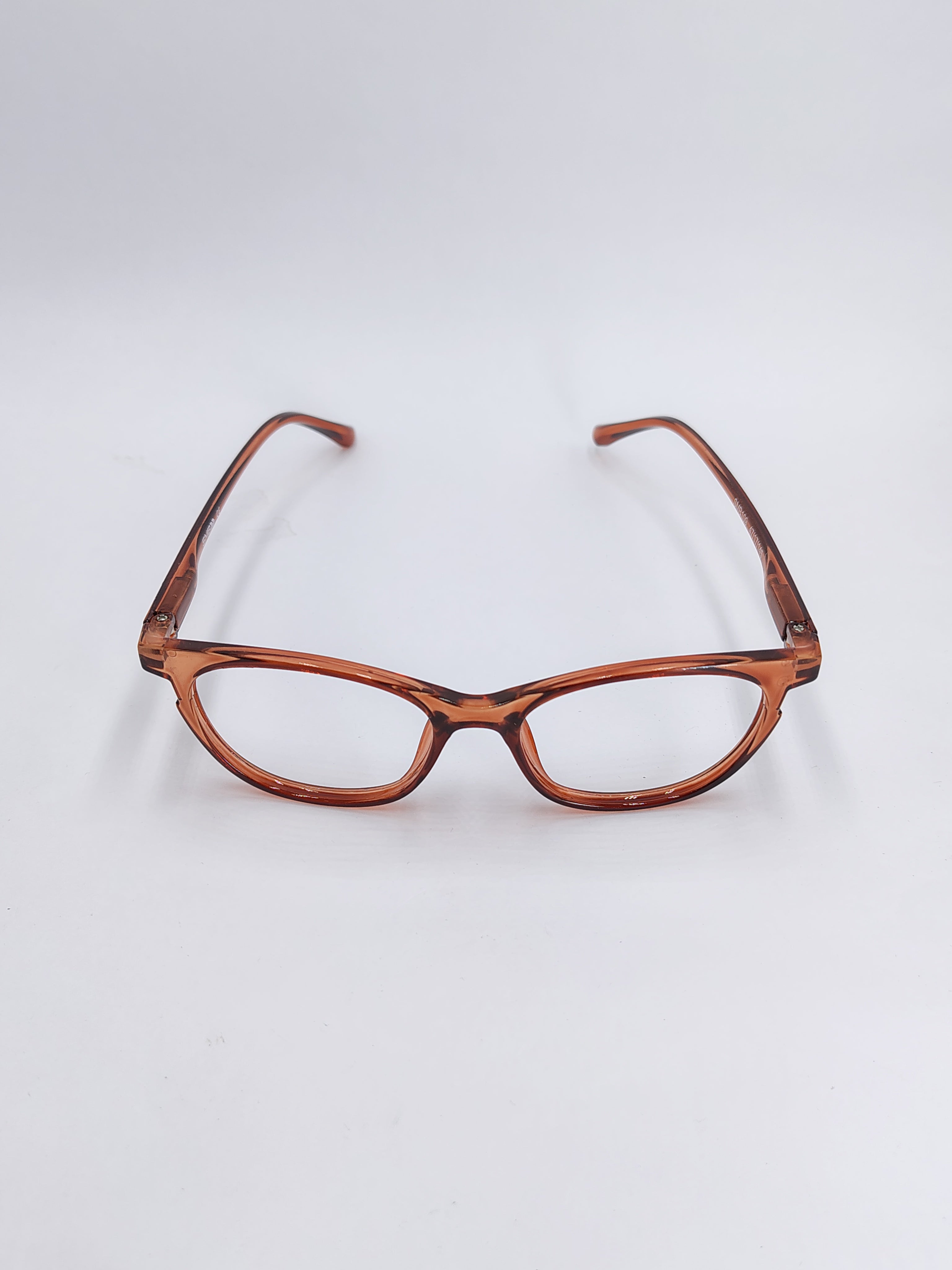 vision plus glossy brown frame