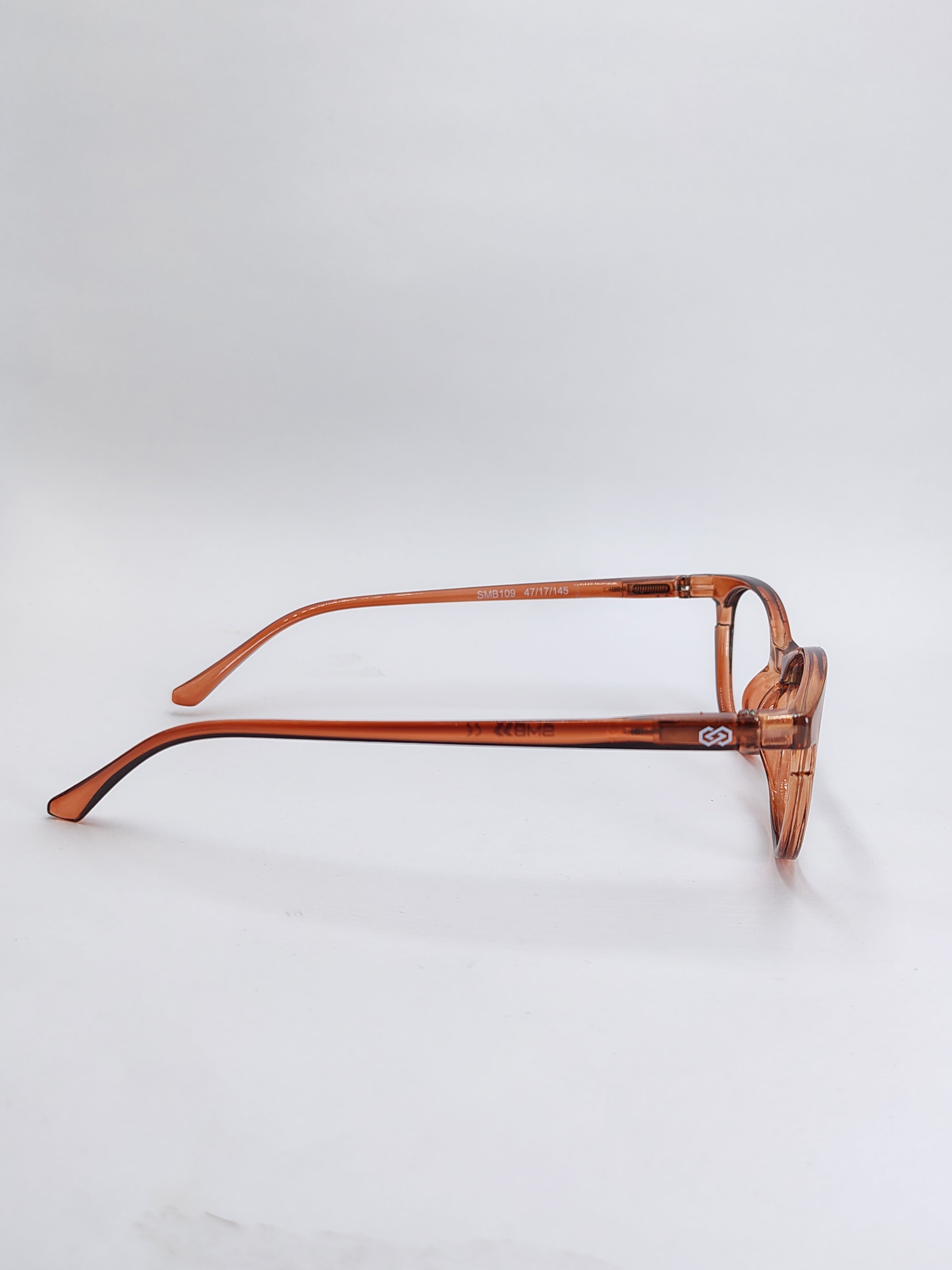 vision plus glossy brown frame