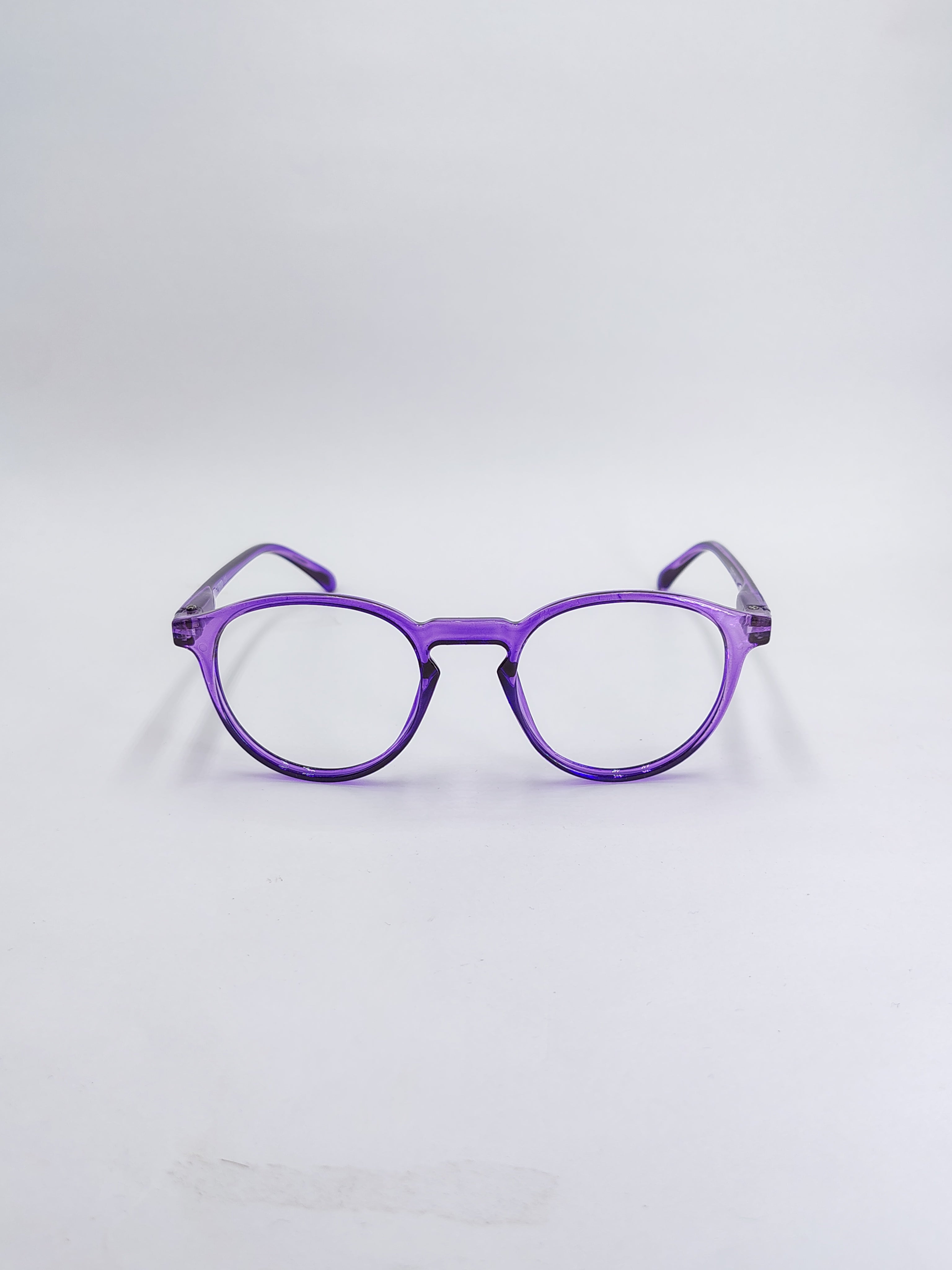 vision plus transparent violet frame