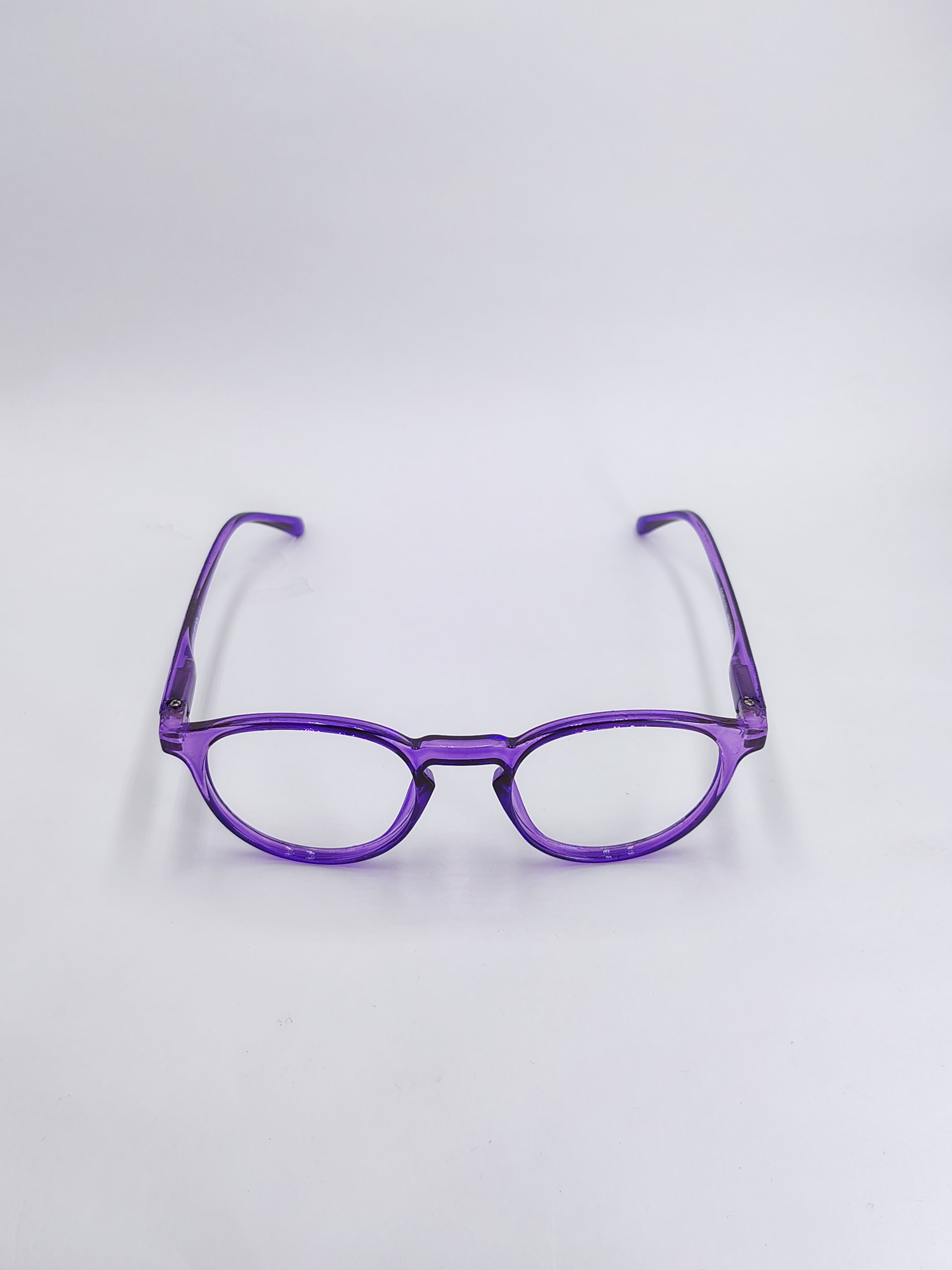 vision plus transparent violet frame