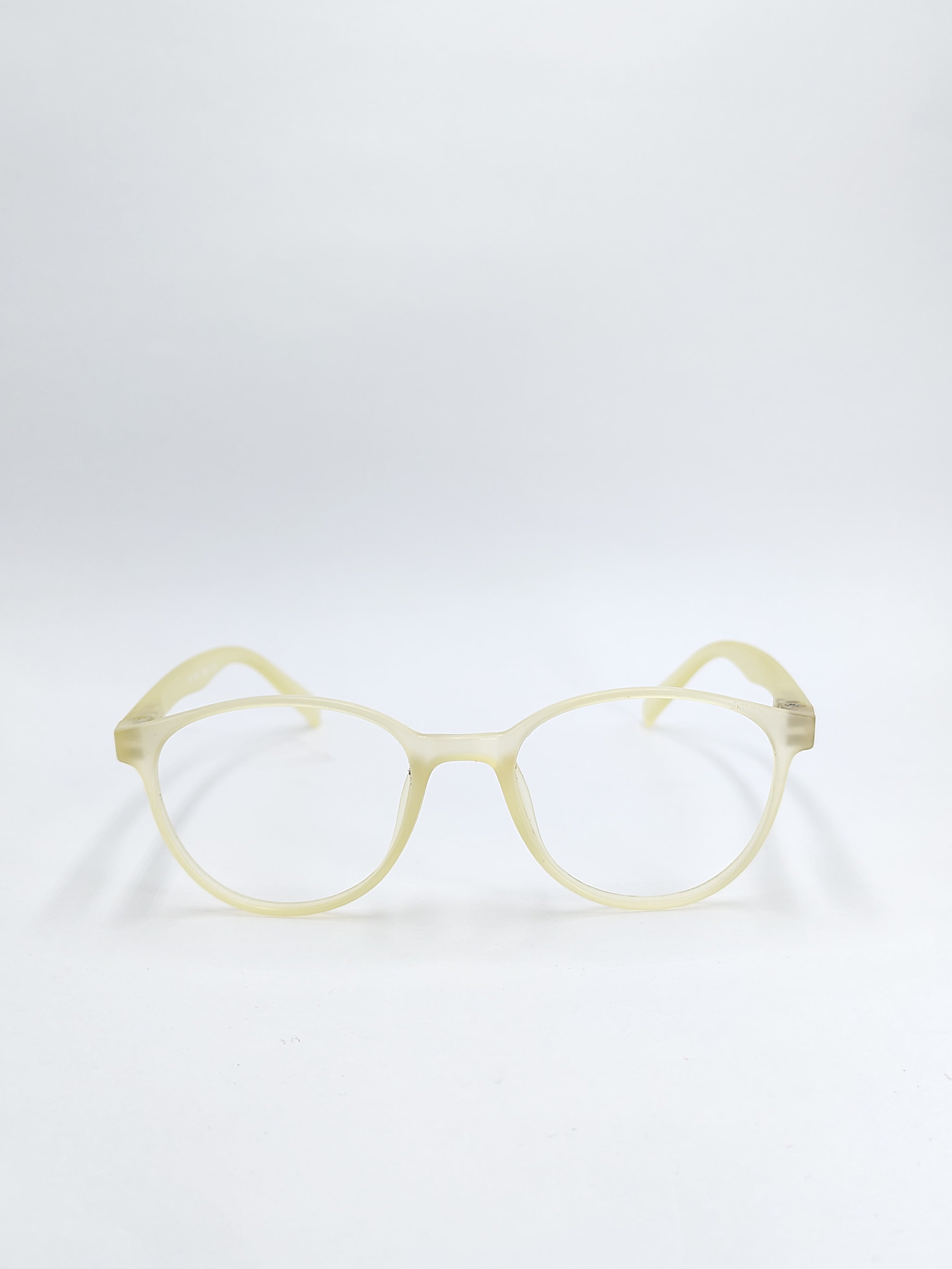 vision plus matte light yellow frame