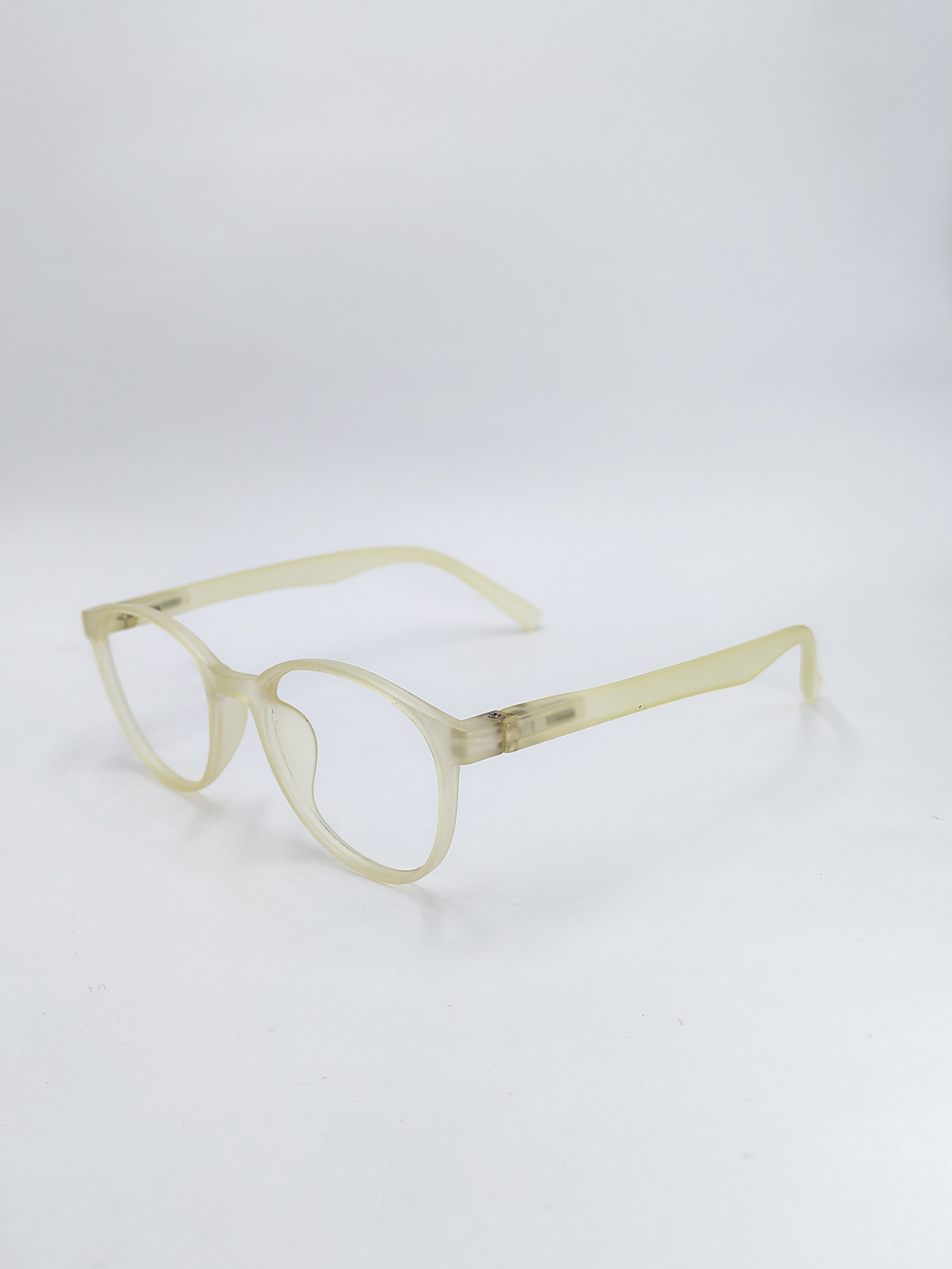 vision plus matte light yellow frame