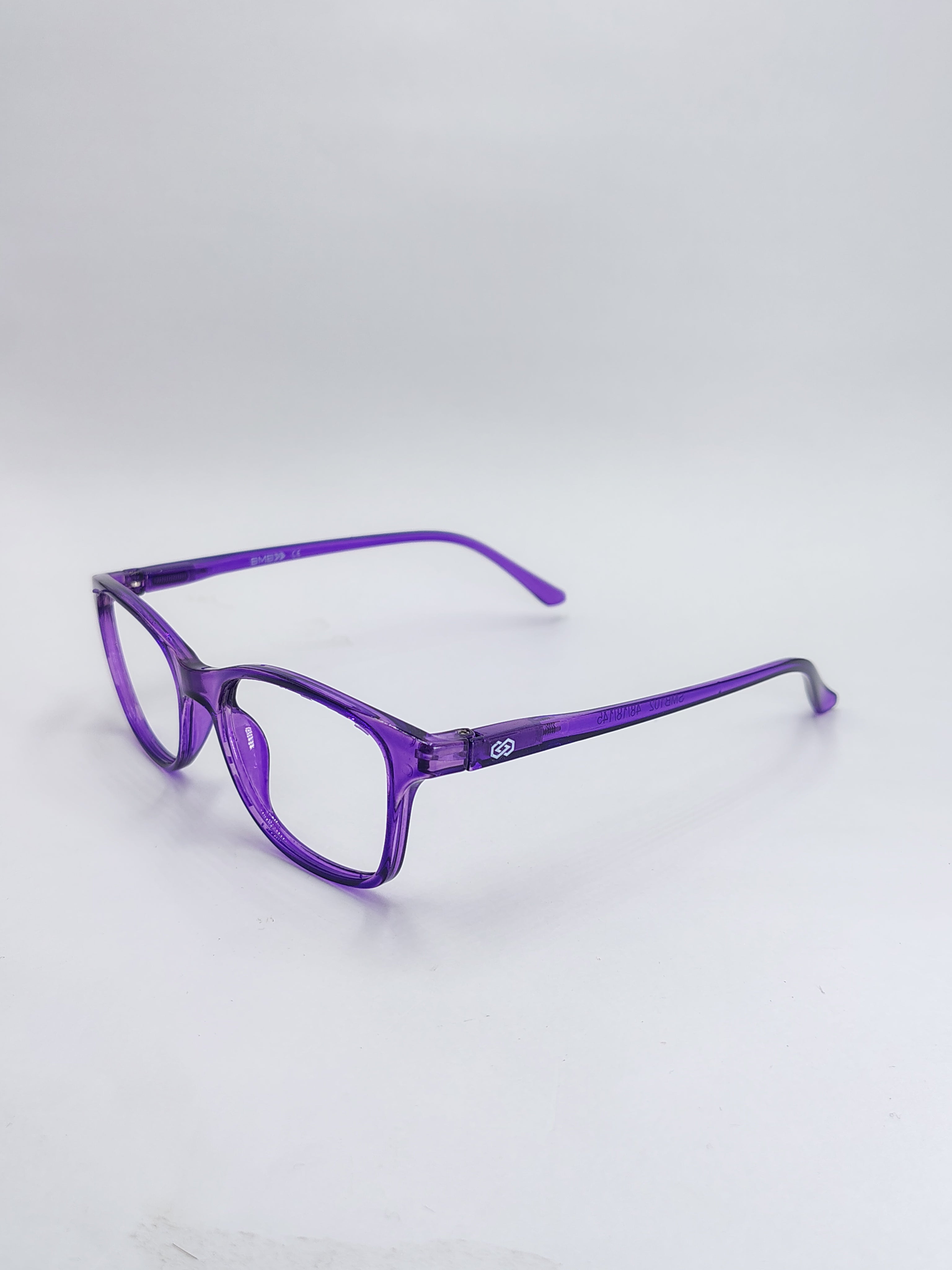 vision plus glossy burgundy frame