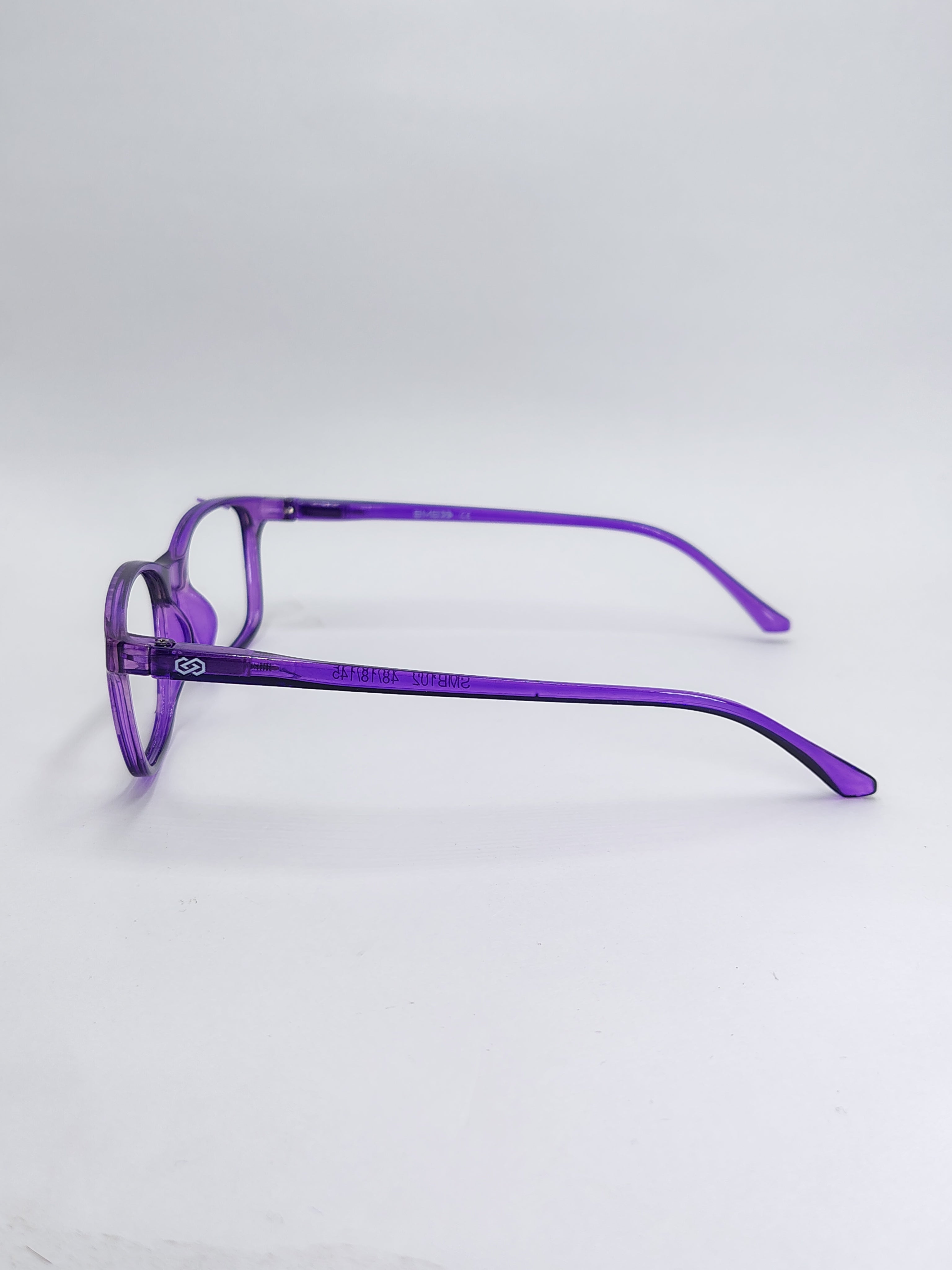 vision plus glossy burgundy frame