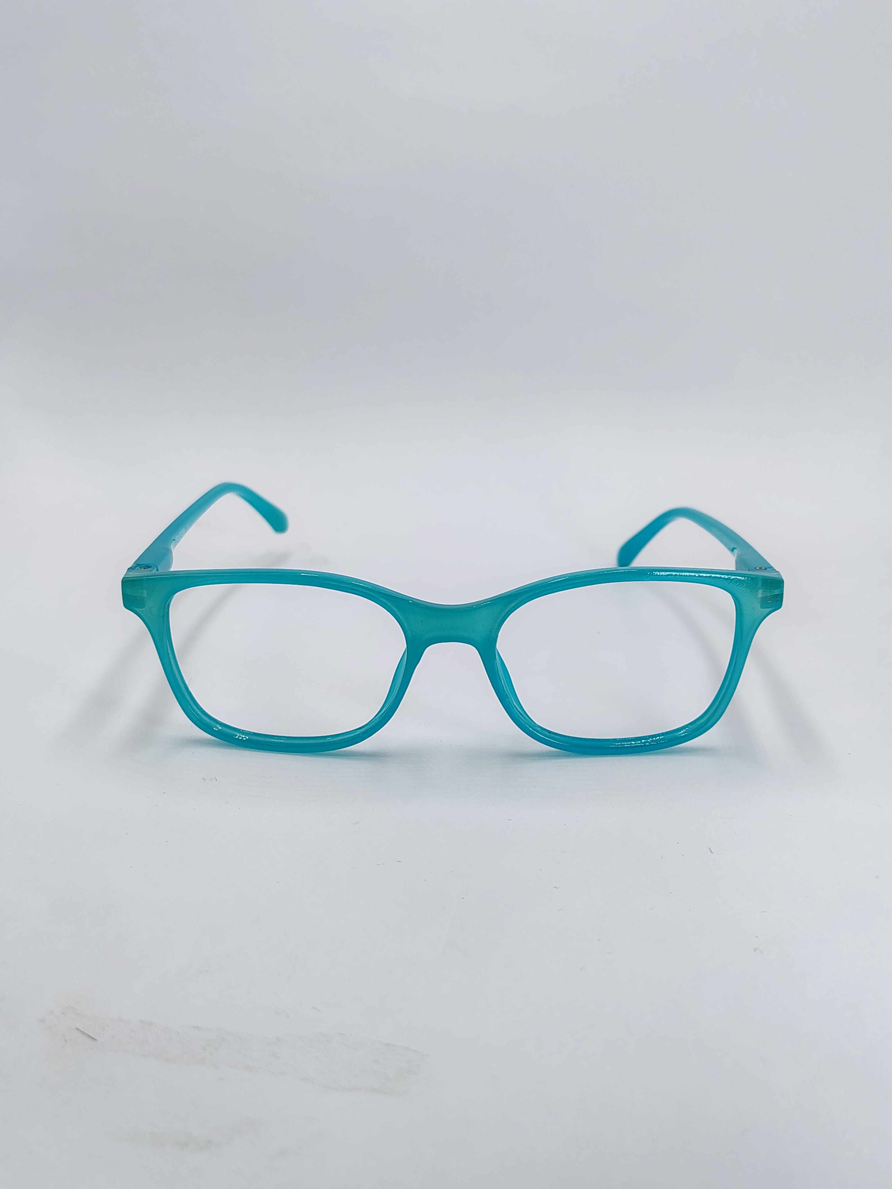 vision plus glossy vibrant aqua blue frame