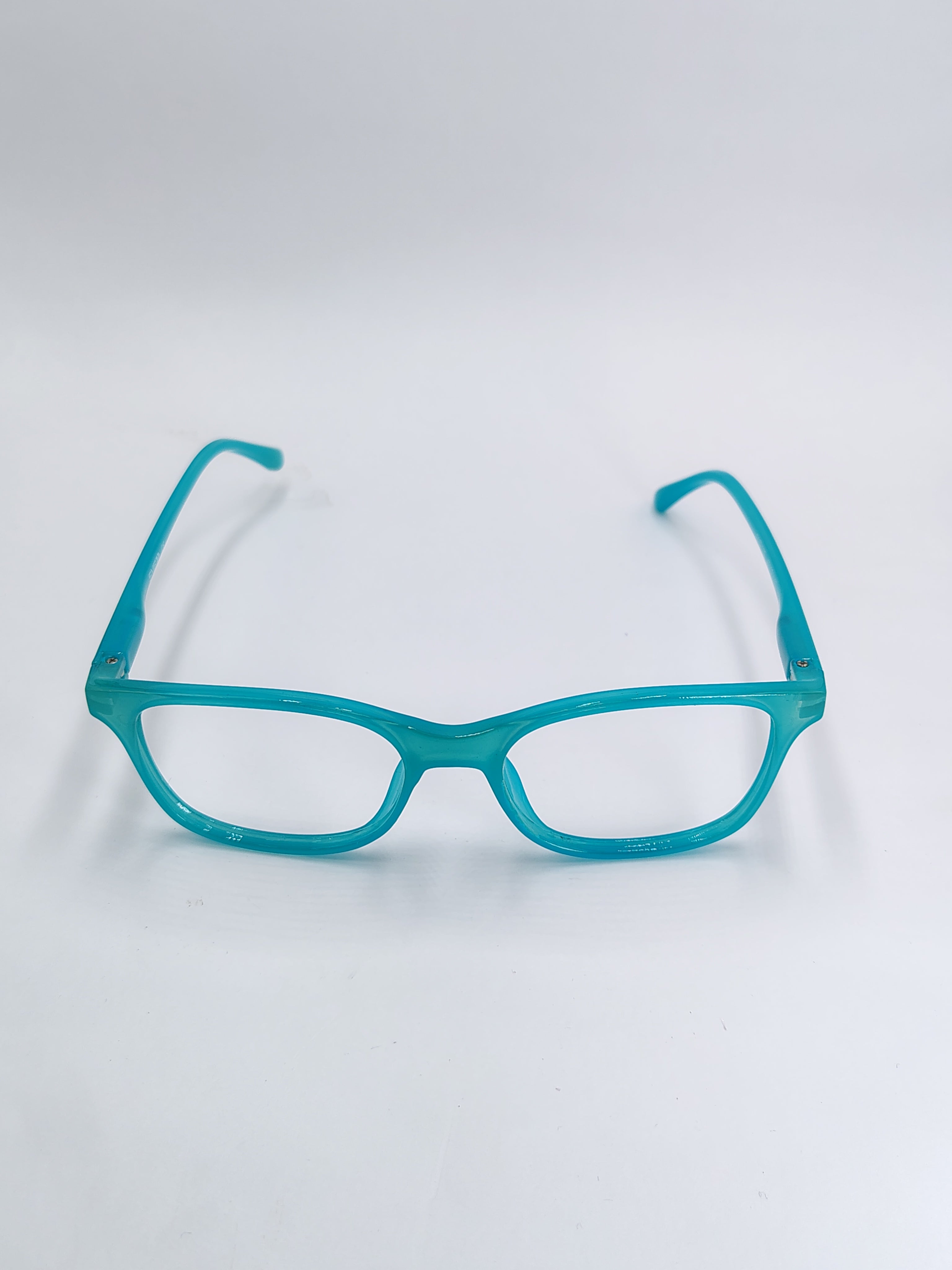 vision plus glossy vibrant aqua blue frame