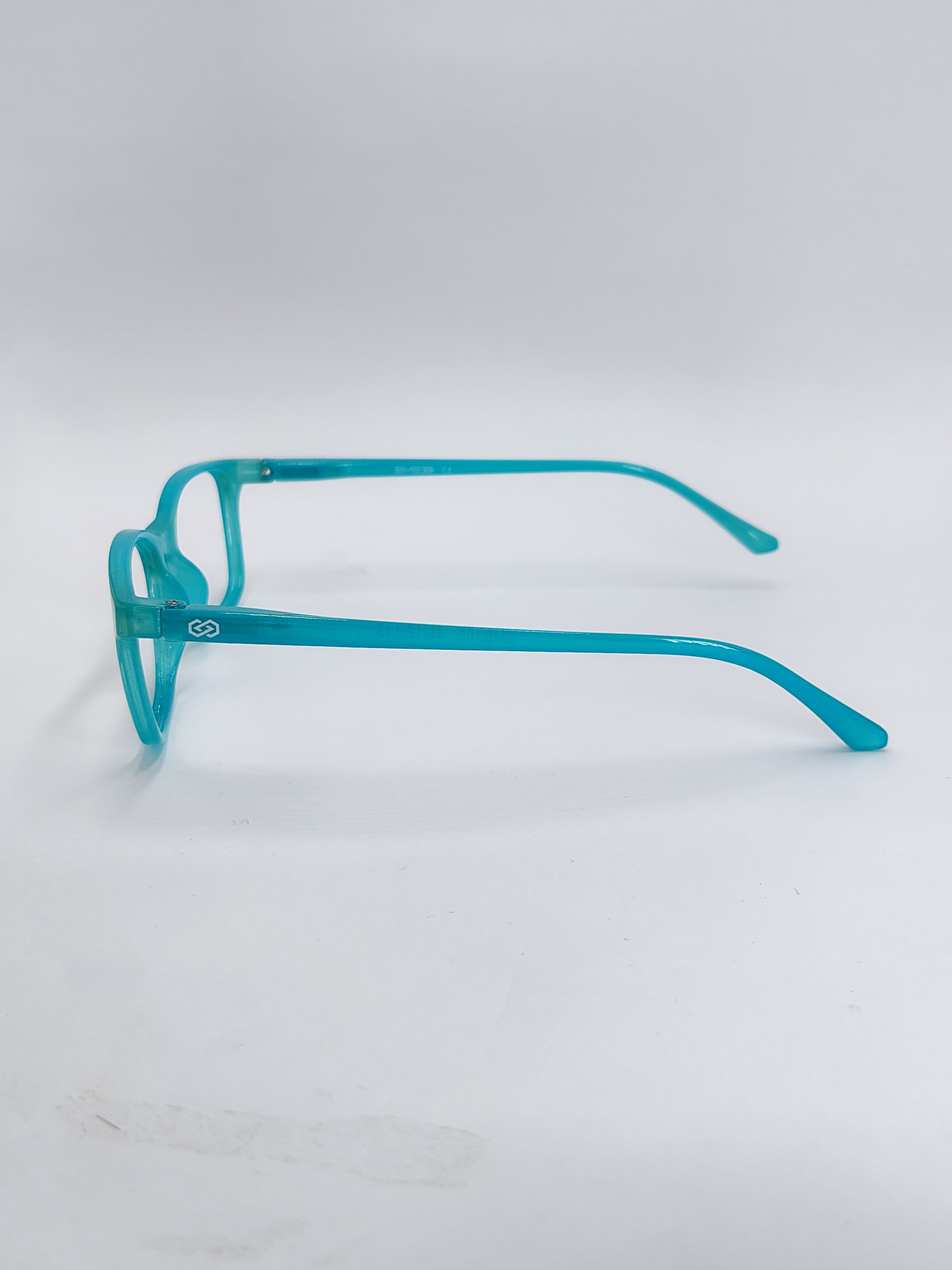 vision plus glossy vibrant aqua blue frame