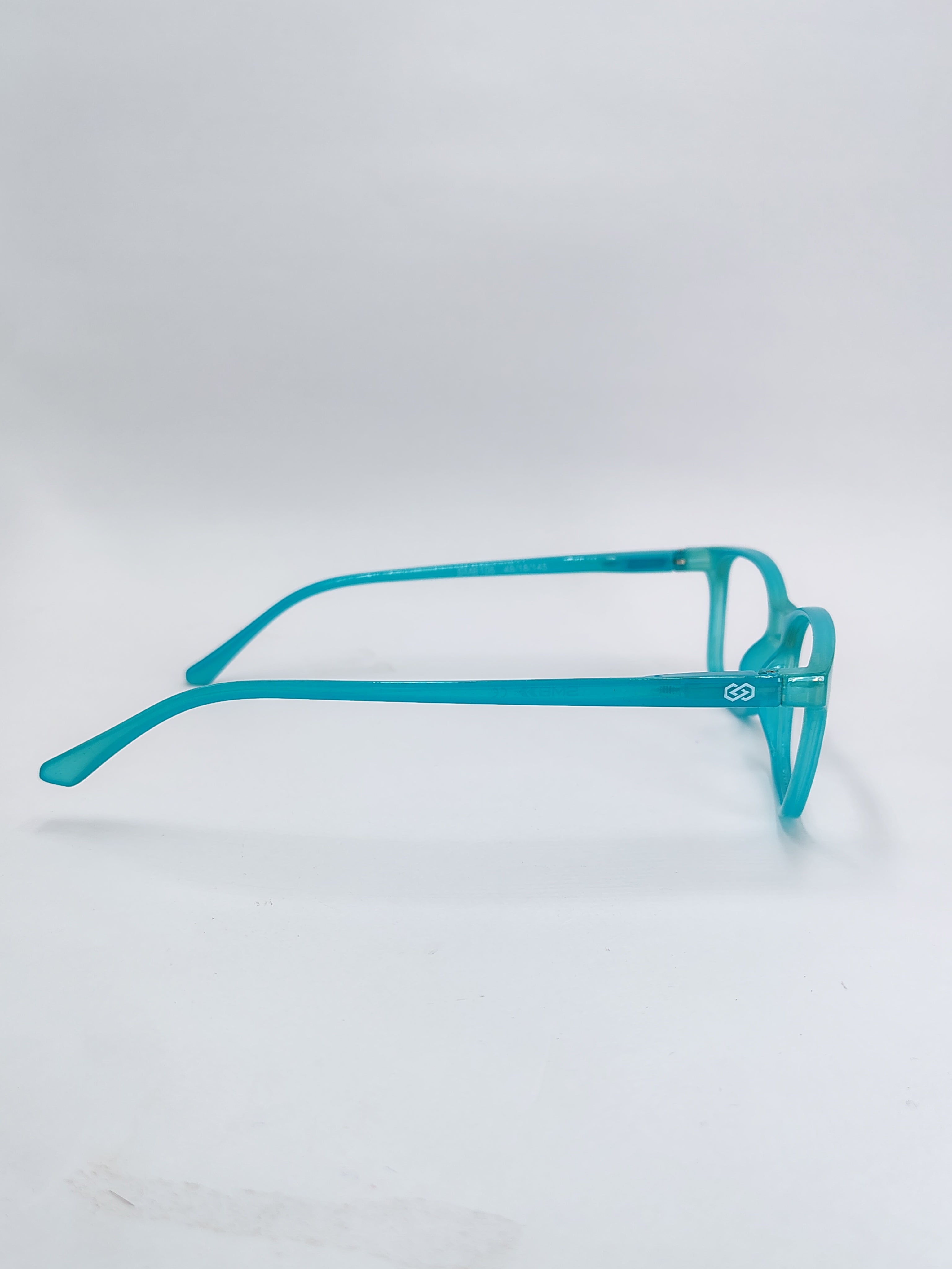 vision plus glossy vibrant aqua blue frame