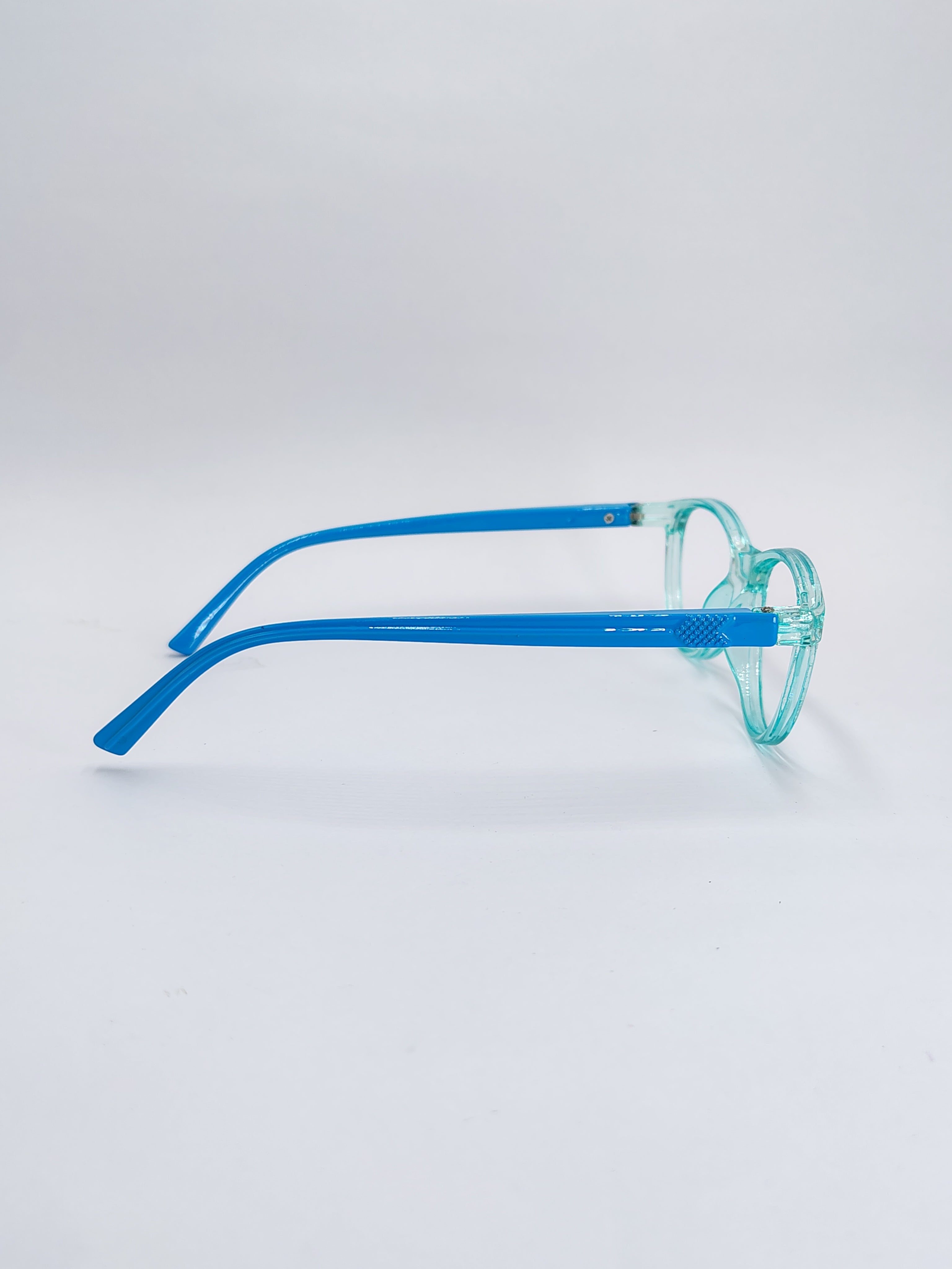 vision plus glossy dual blue frame