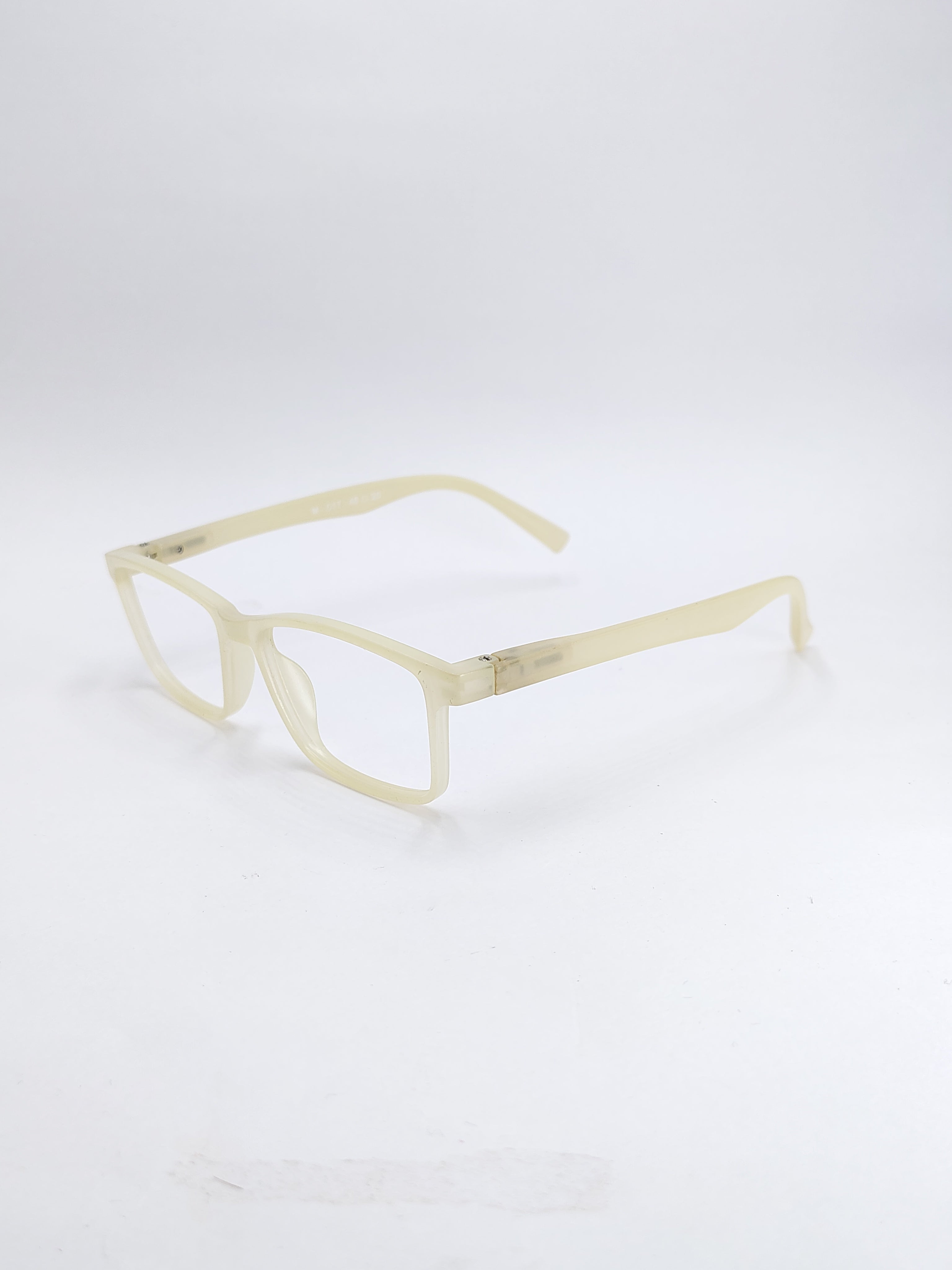vision plus matte beige frame