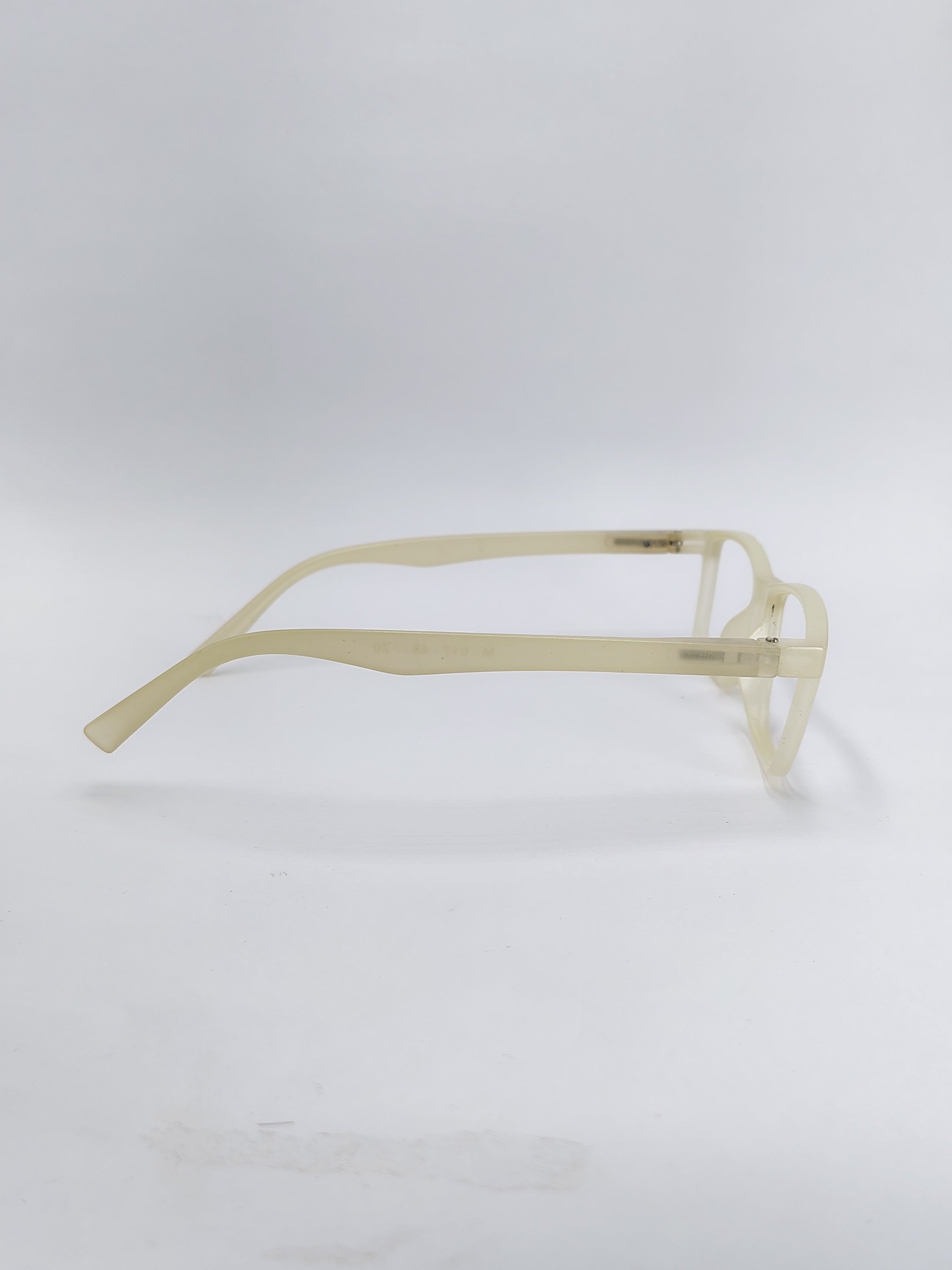 vision plus matte beige frame