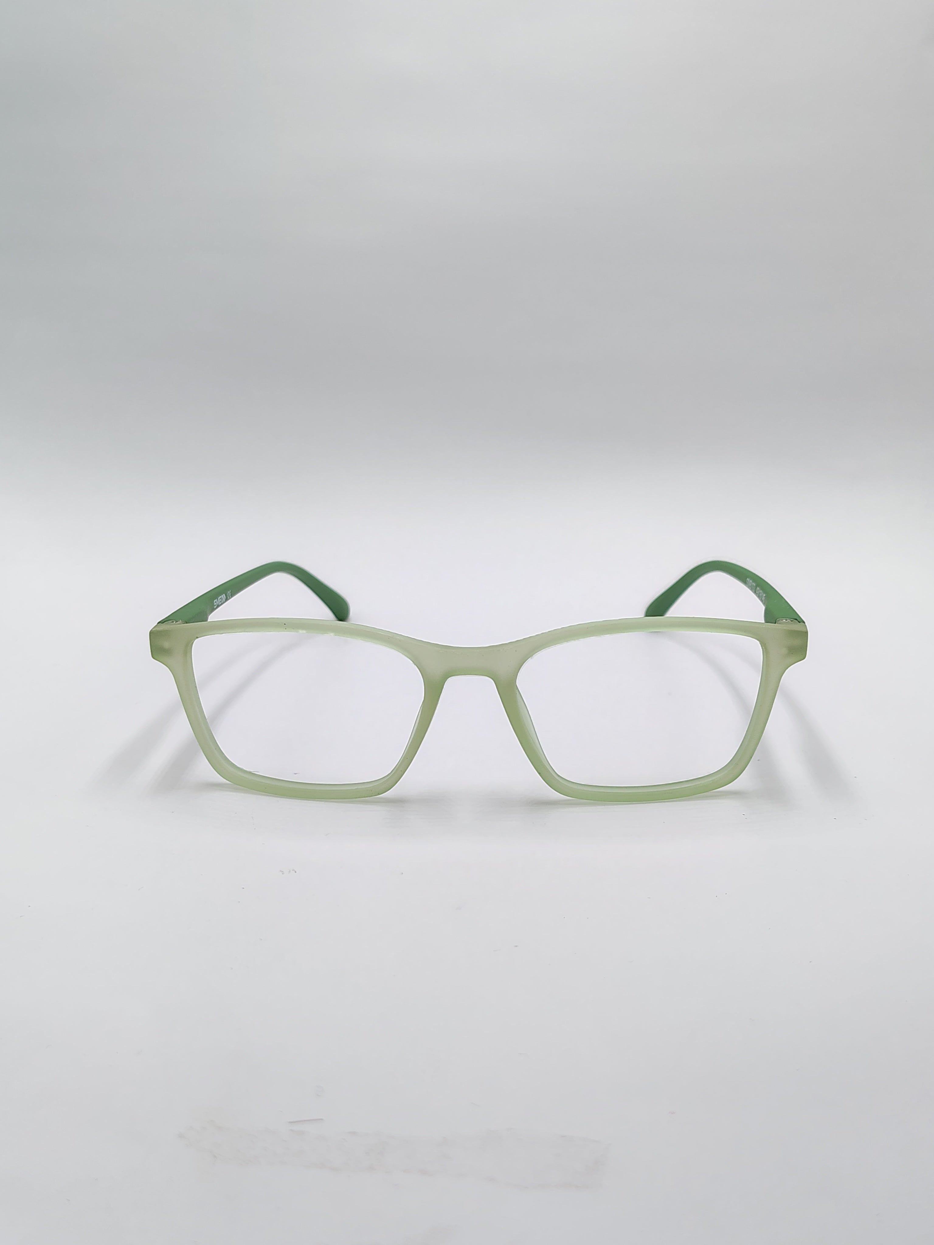 vision plus matte dual pastel green frame