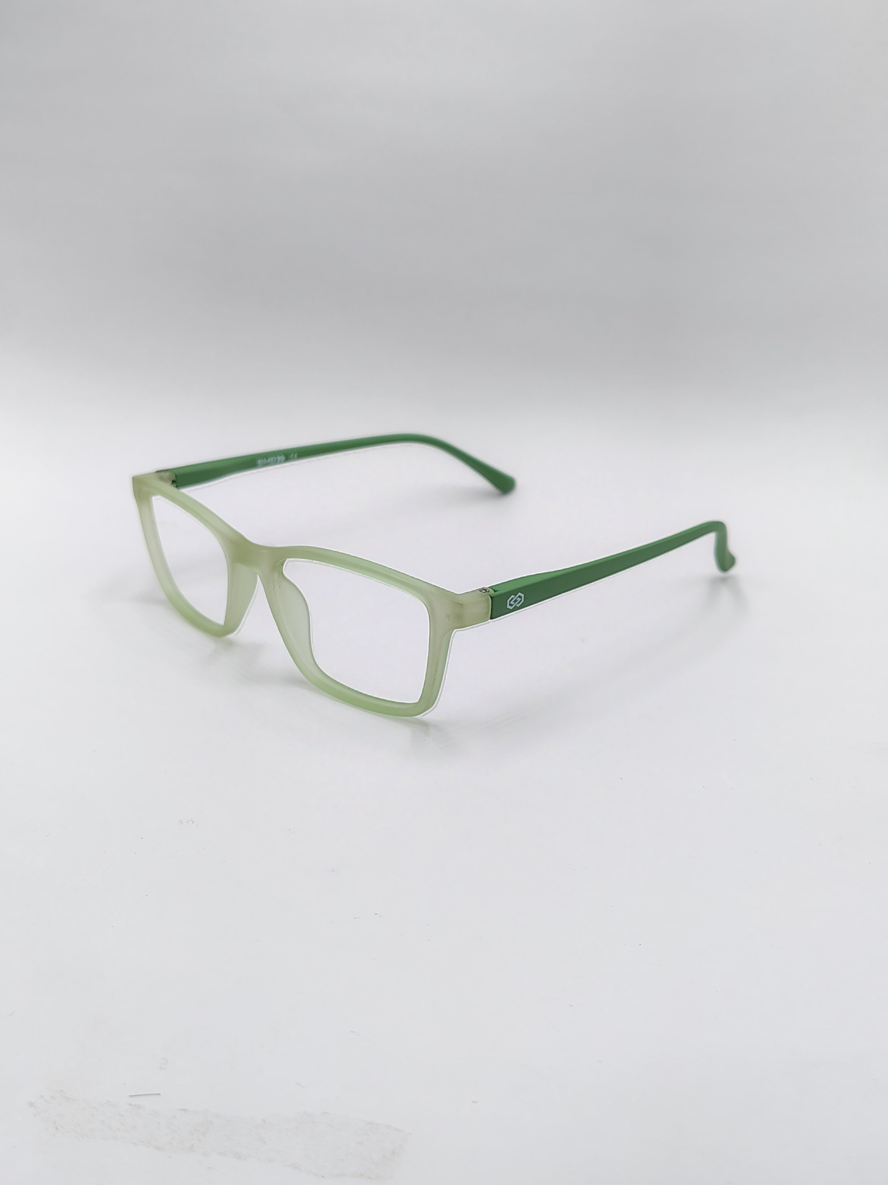 vision plus matte dual pastel green frame