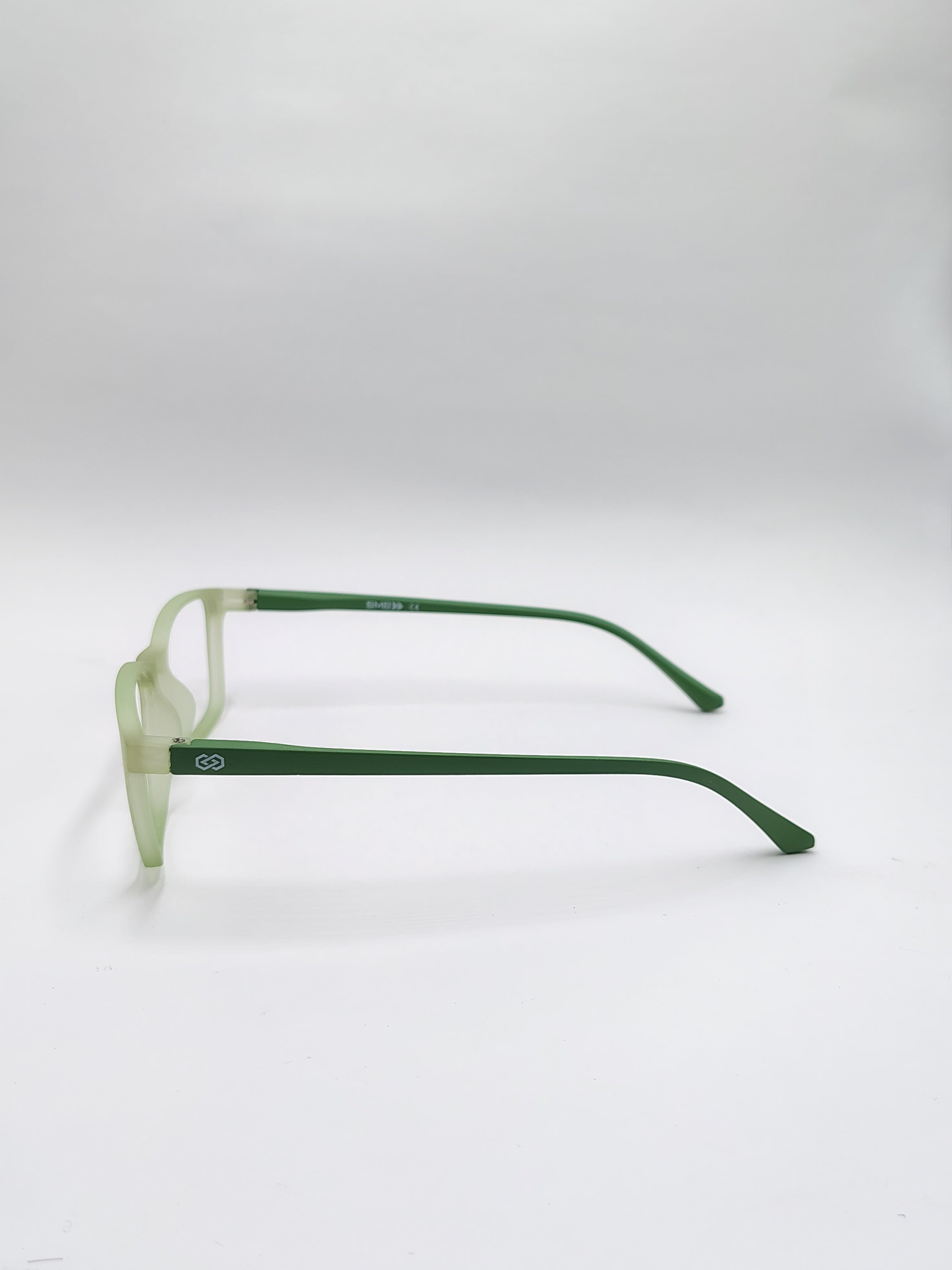 vision plus matte dual pastel green frame