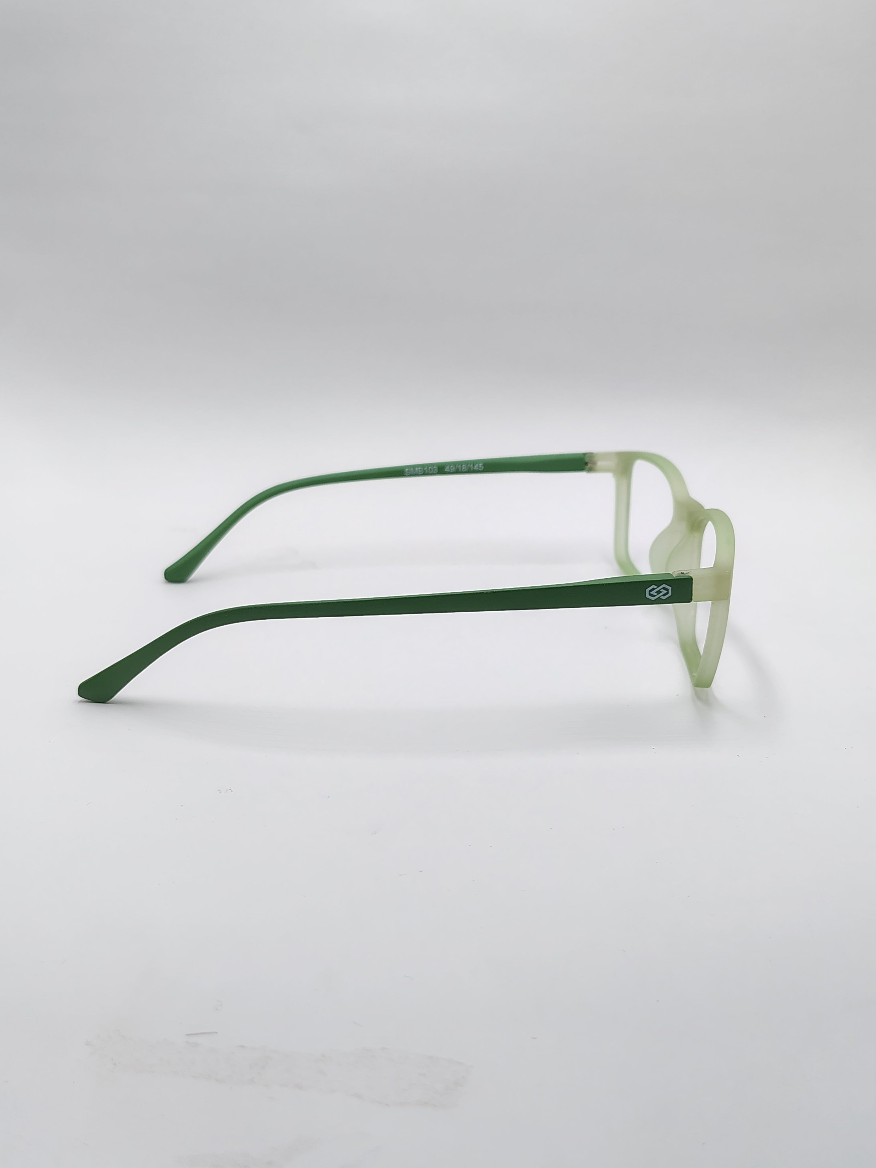 vision plus matte dual pastel green frame