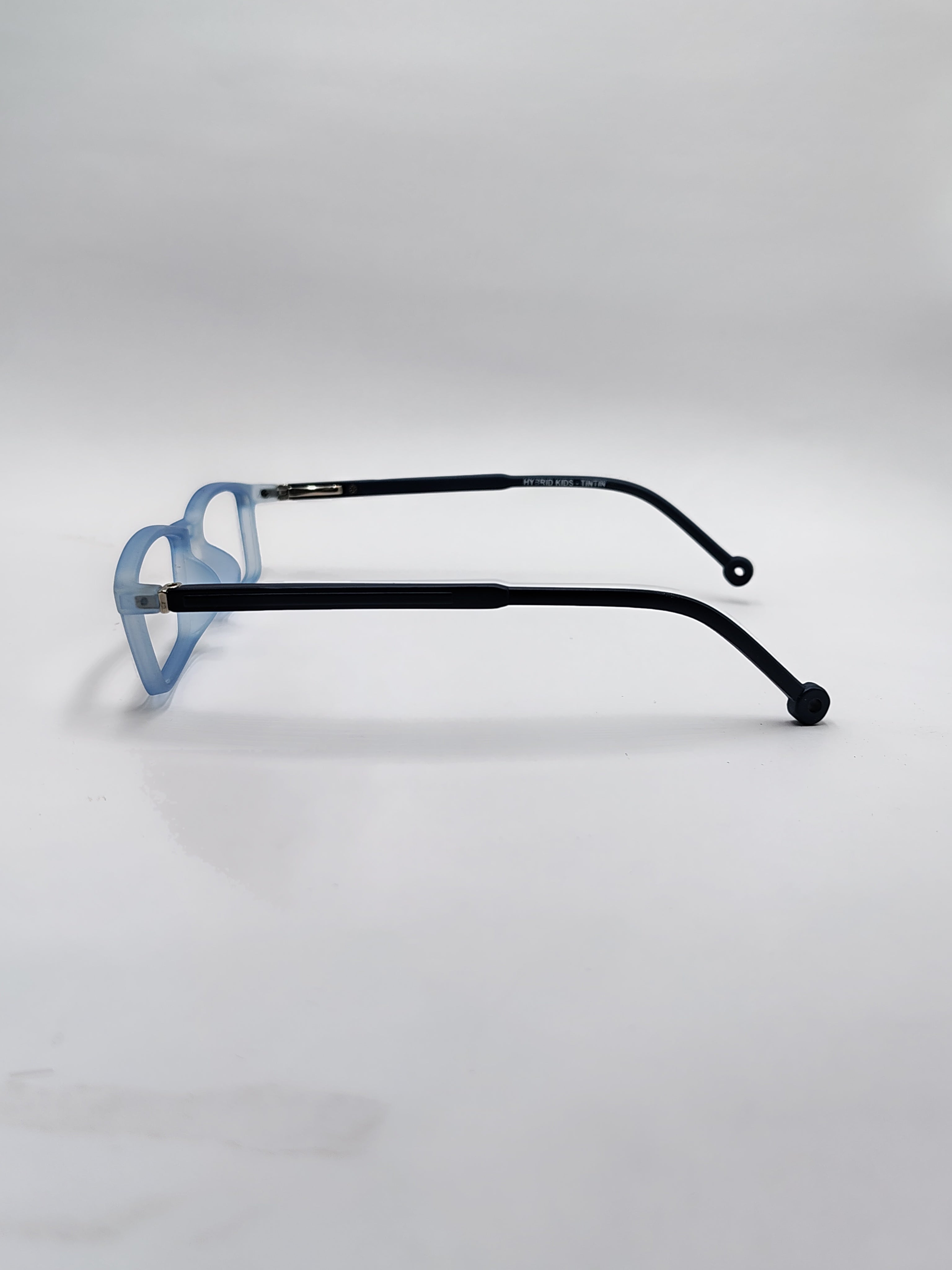 vision plus matte sky blue and black frame