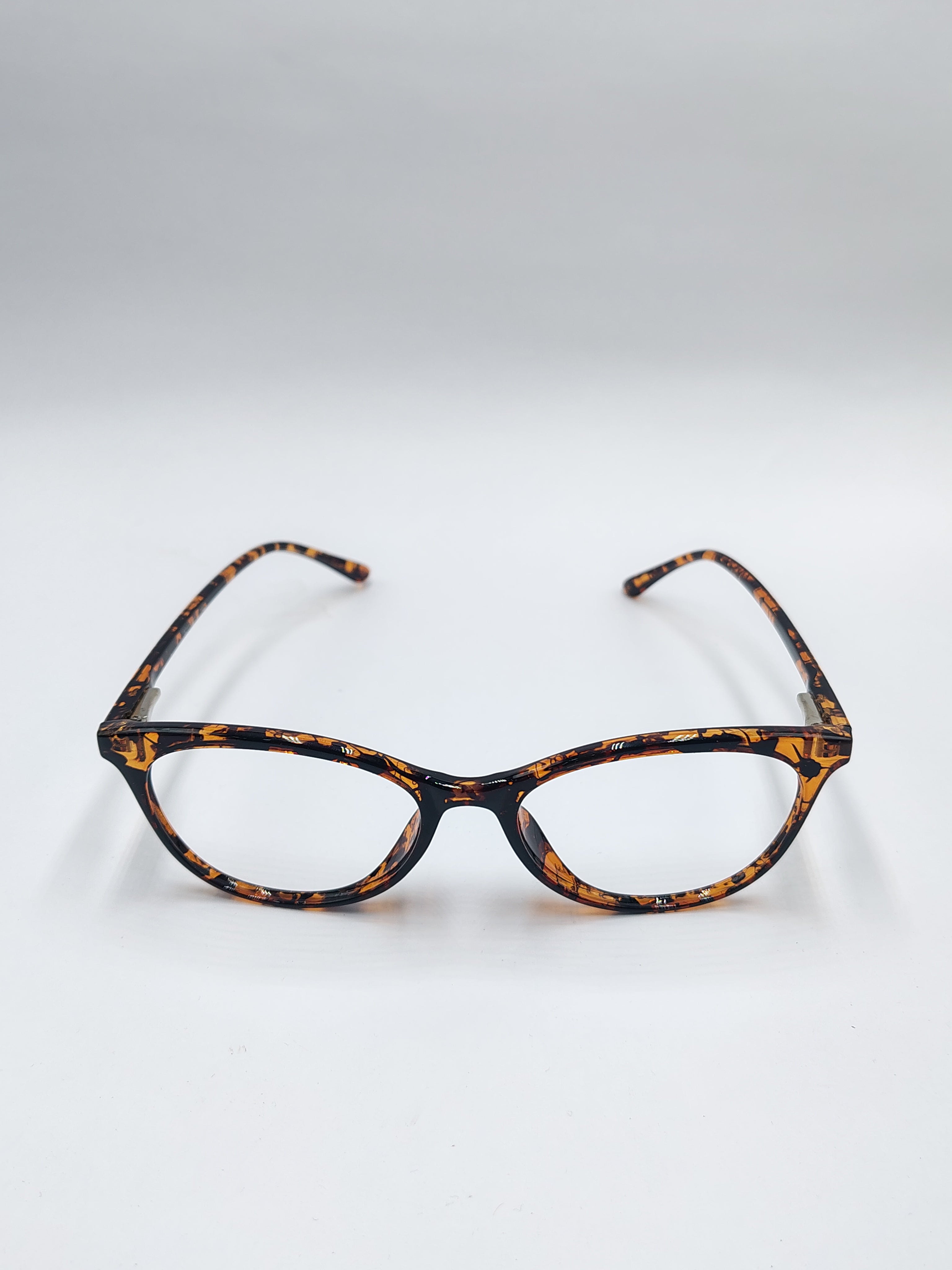 vision plus gloss amber brown frame