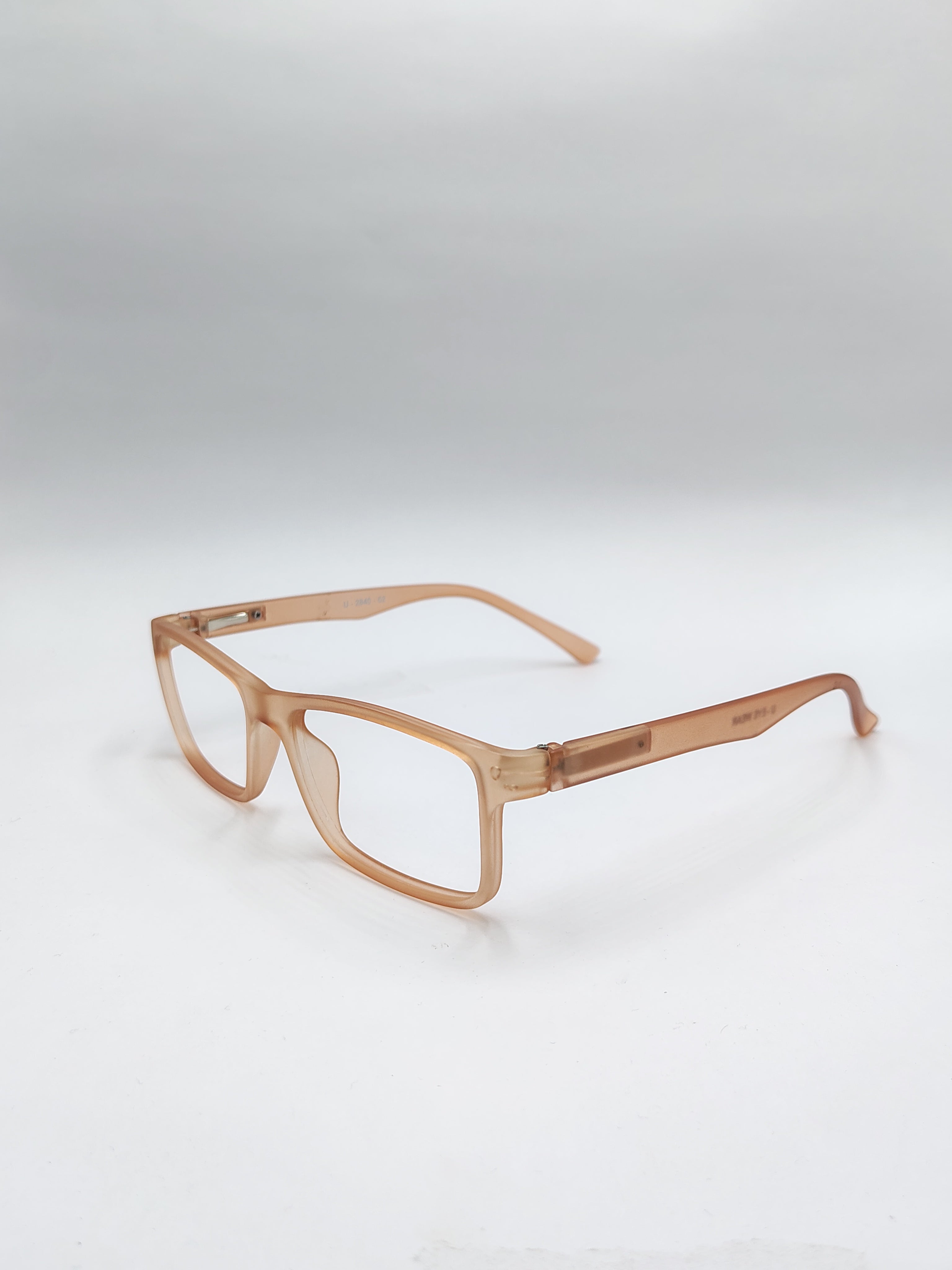 vision plus matte orange frame