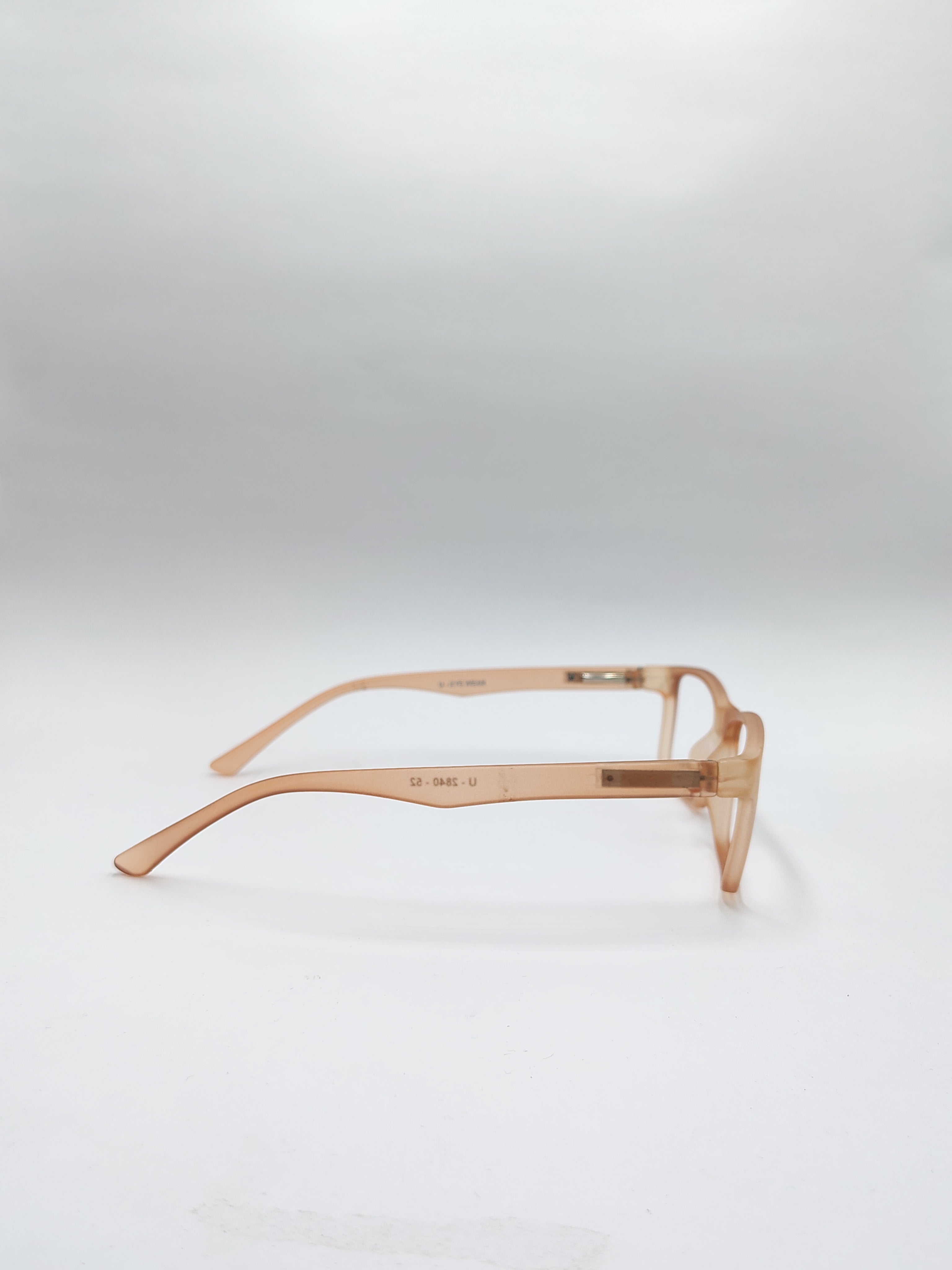 vision plus matte orange frame