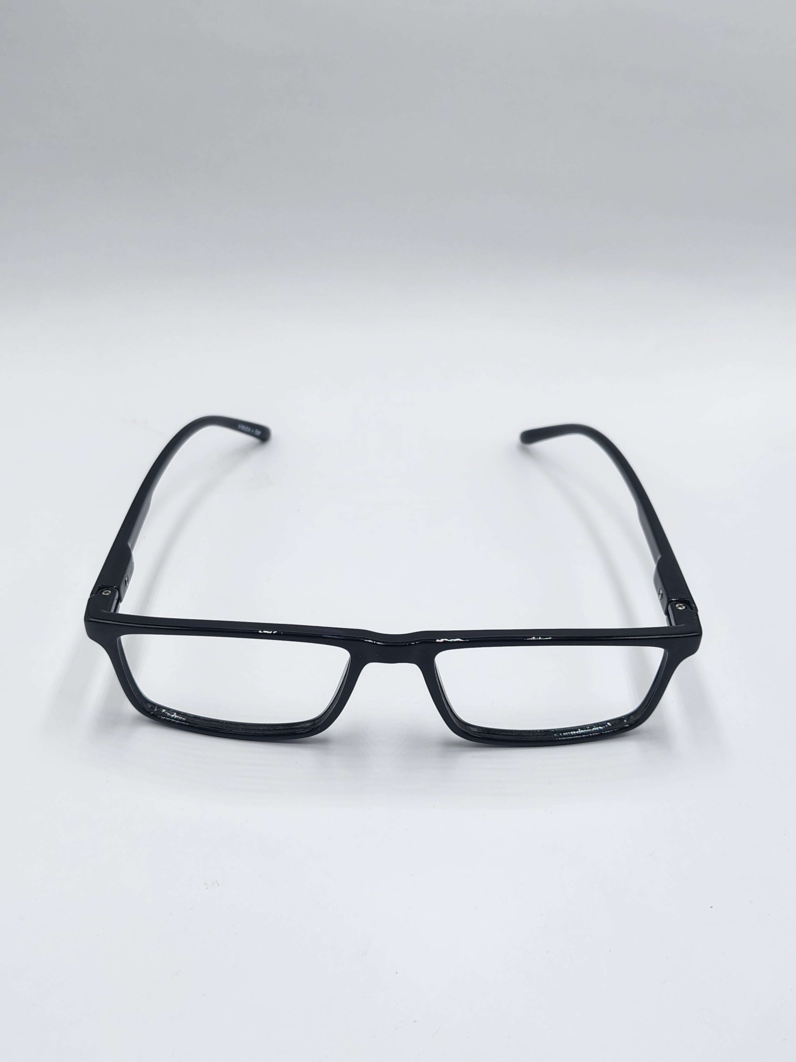 vision plus glossy black frame