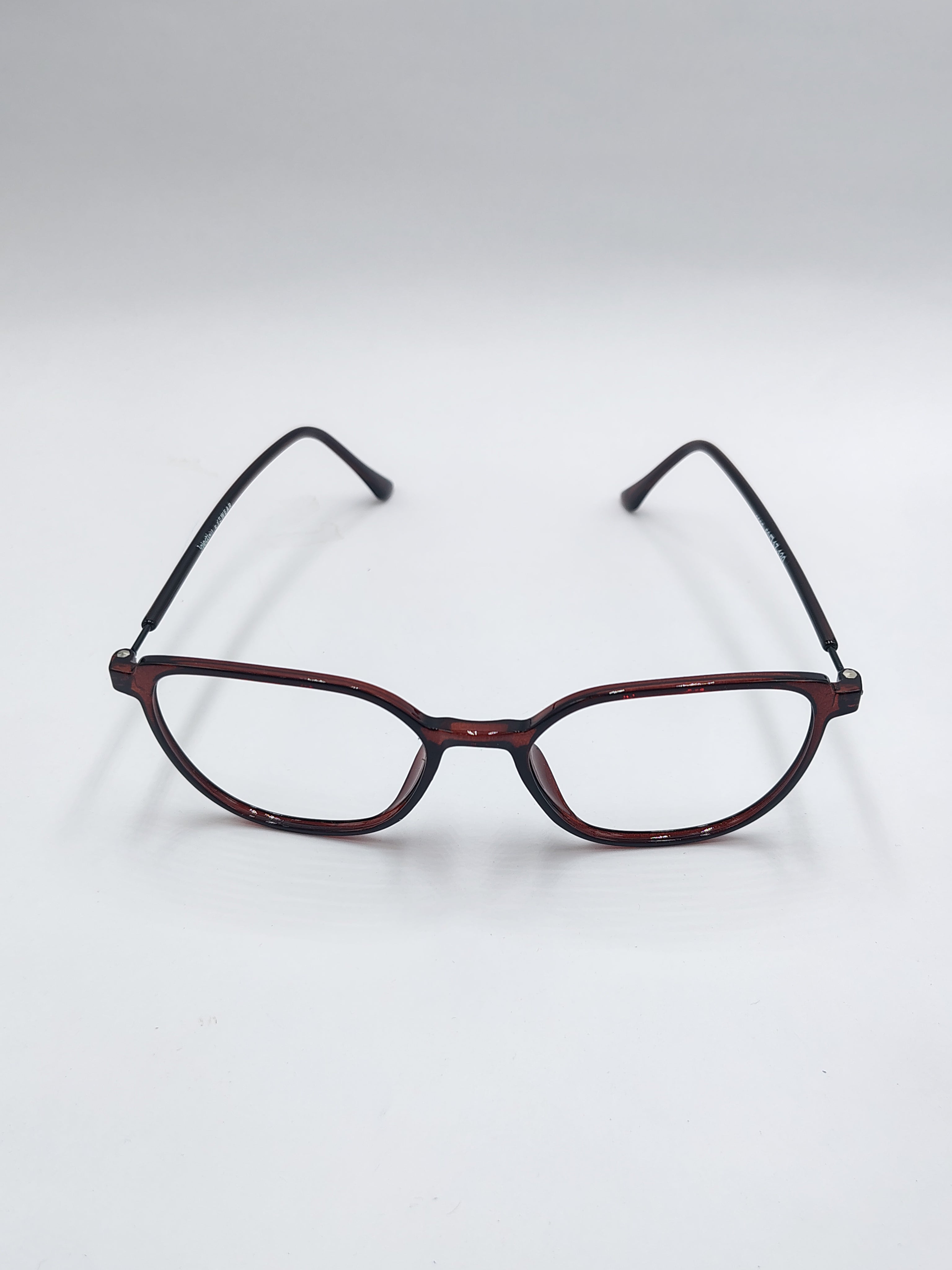 vision plus dark brown frame