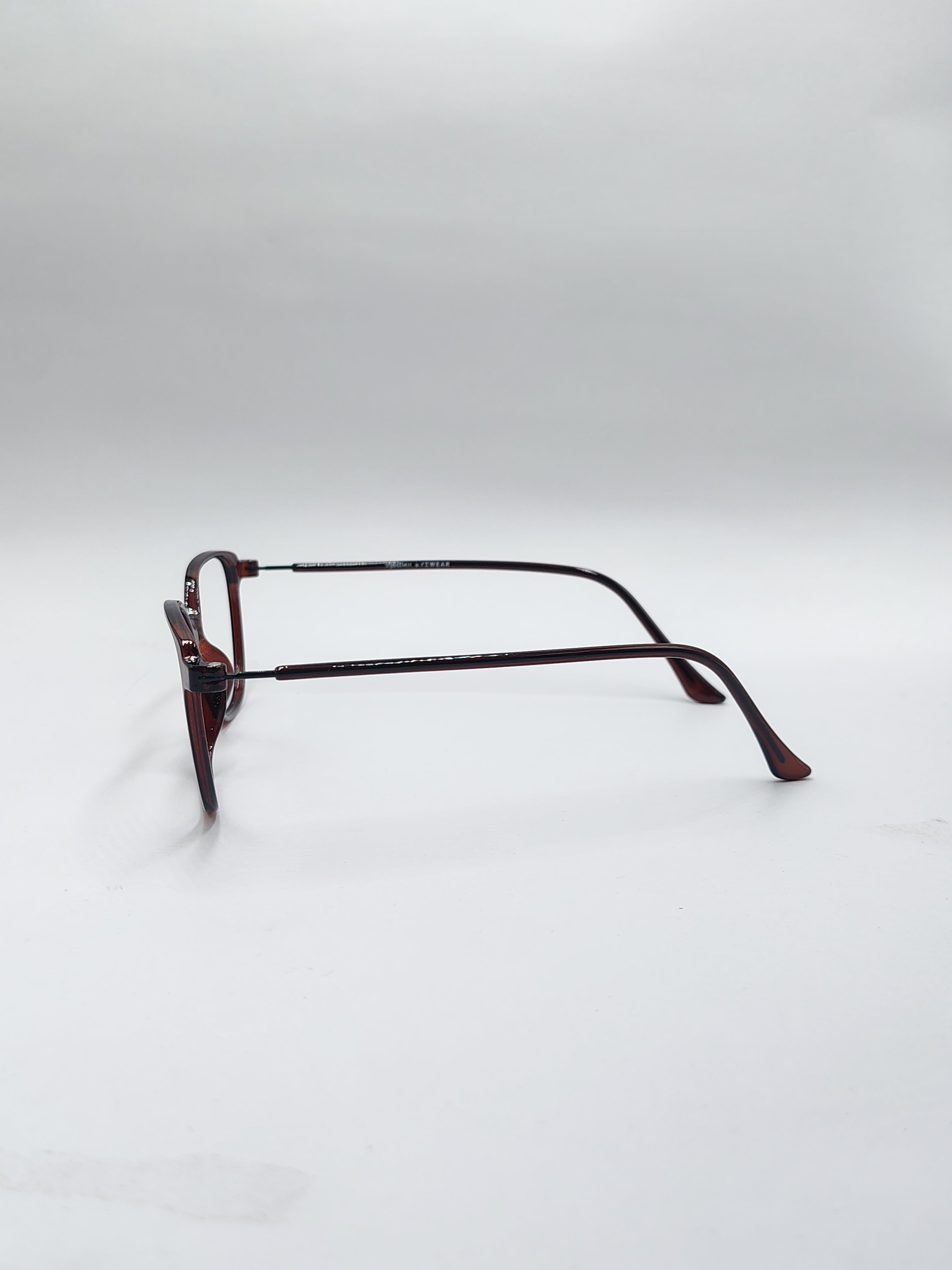 vision plus dark brown frame