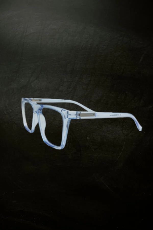 Shiny Sky Blue Frame