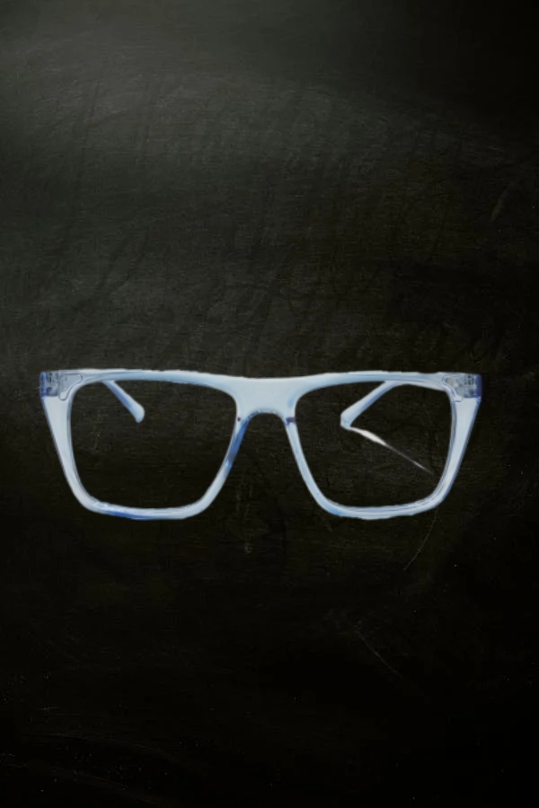 Shiny Sky Blue Frame